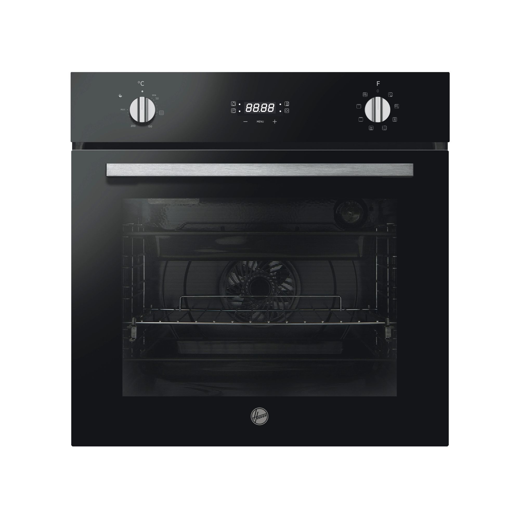 Hoover HOC3T3058BI Builtin Single Multifunction Oven Black DIY at B&Q