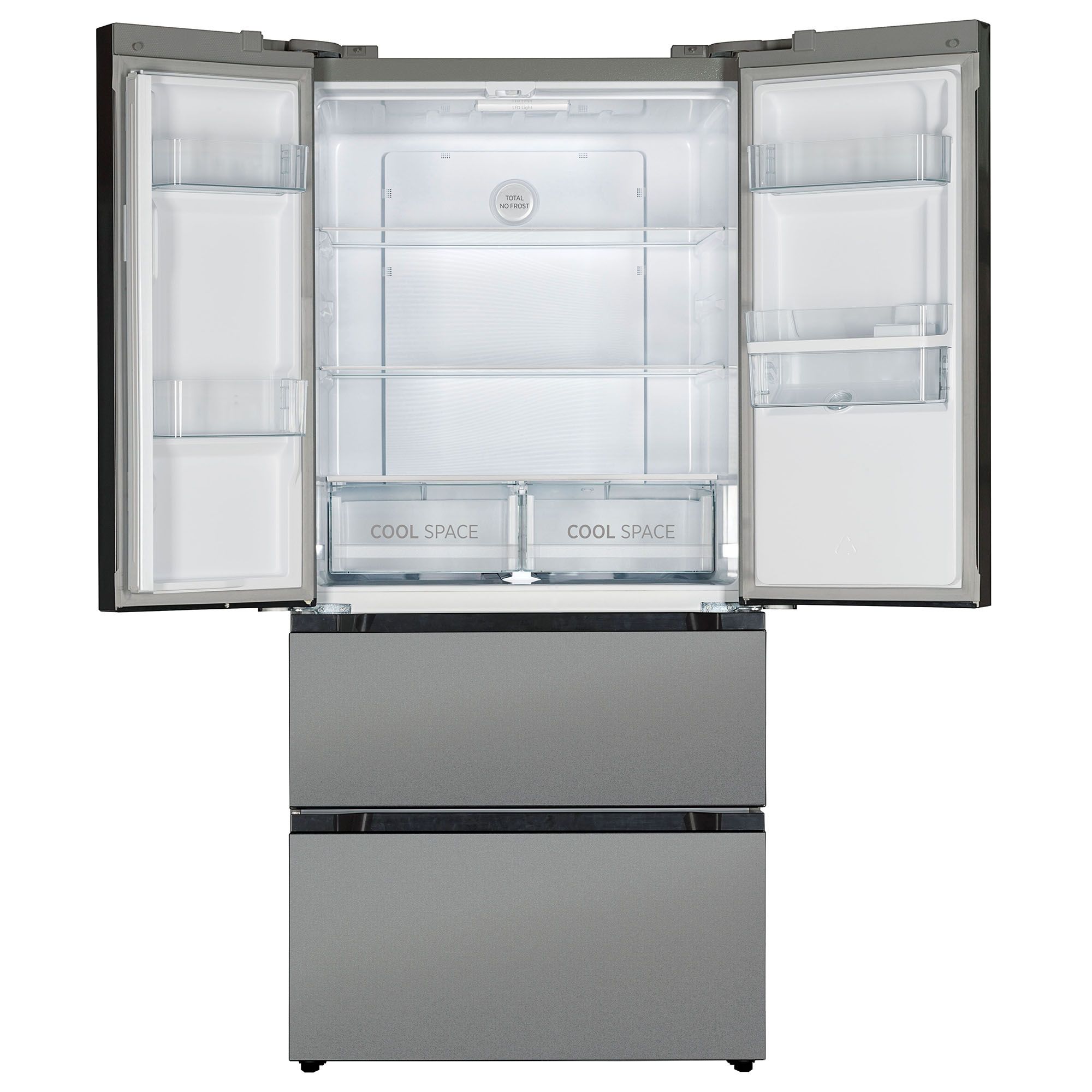 Hoover HSF818FXWDK 70:30 American style Freestanding Frost free Fridge freezer