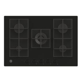 Hoover HVG74WC5B 74.5cm Gas Hob - Black