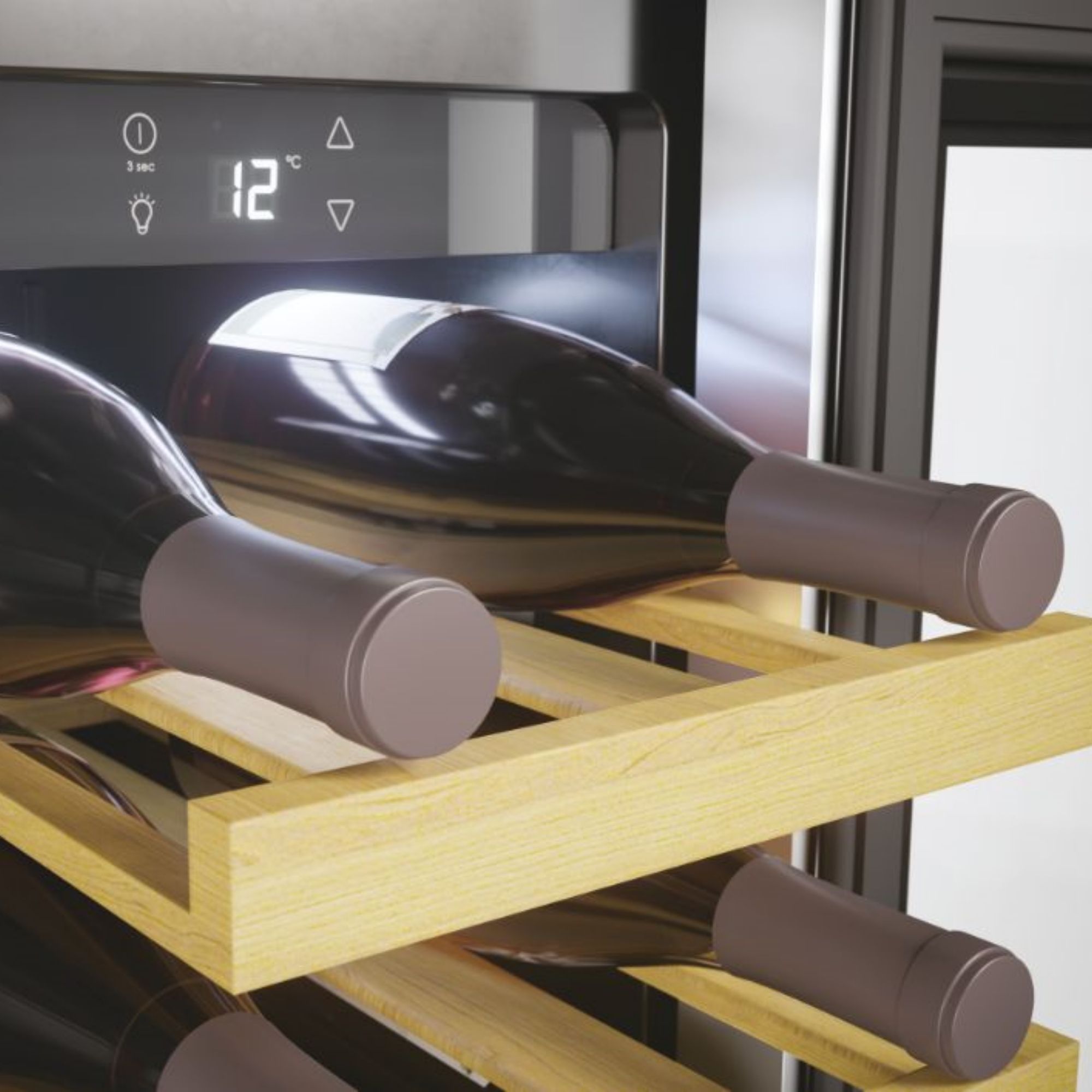 Hoover HWCB30 UK/N Freestanding Wine cooler Black