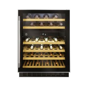Hoover HWCB60 UK/N 46 bottles Built-in & freestanding Wine cooler - Black