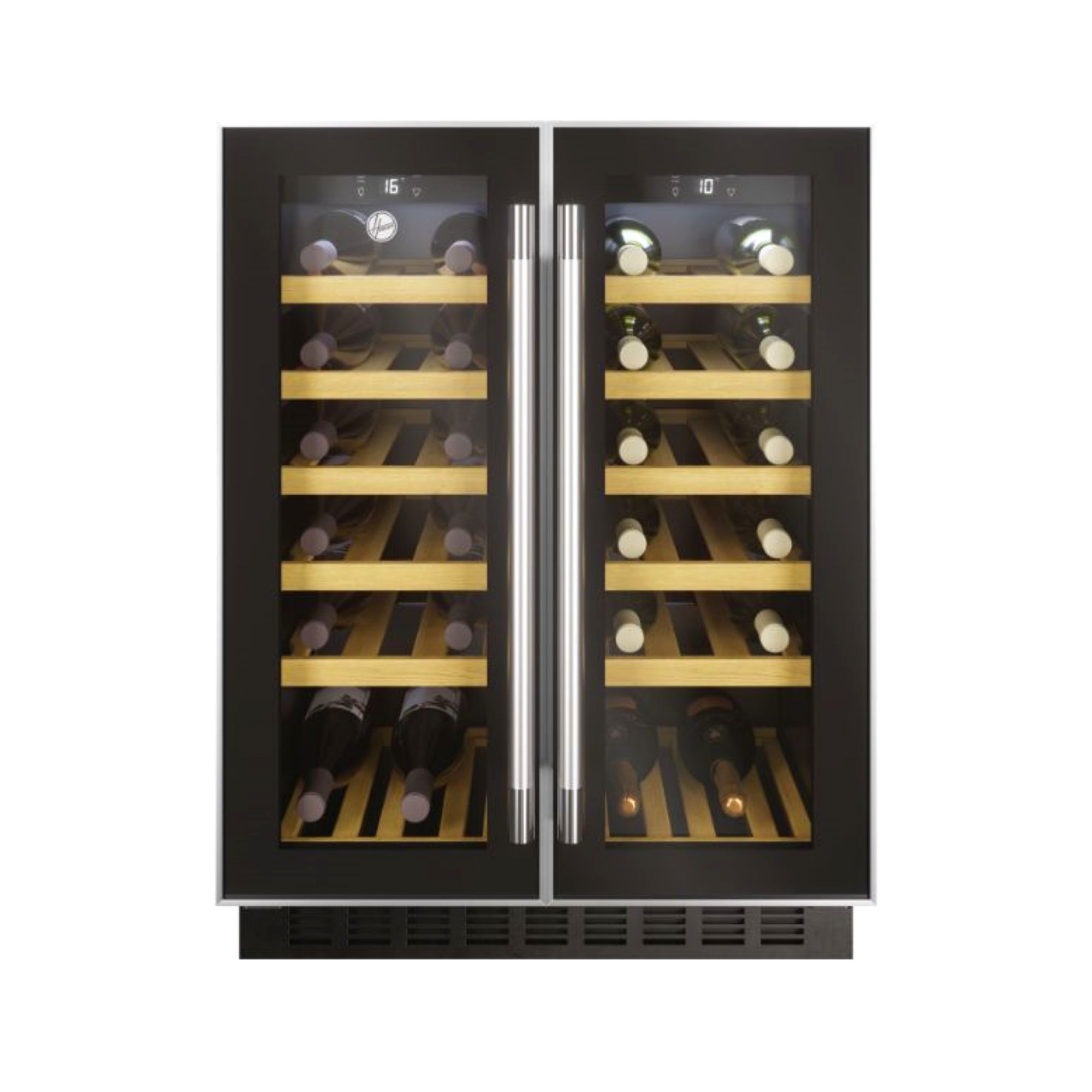 Hoover HWCB60D UK/N Built-in & freestanding Wine cooler - Black