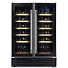 Hoover HWCB60DUK Wine cooler - Black stainless steel effect