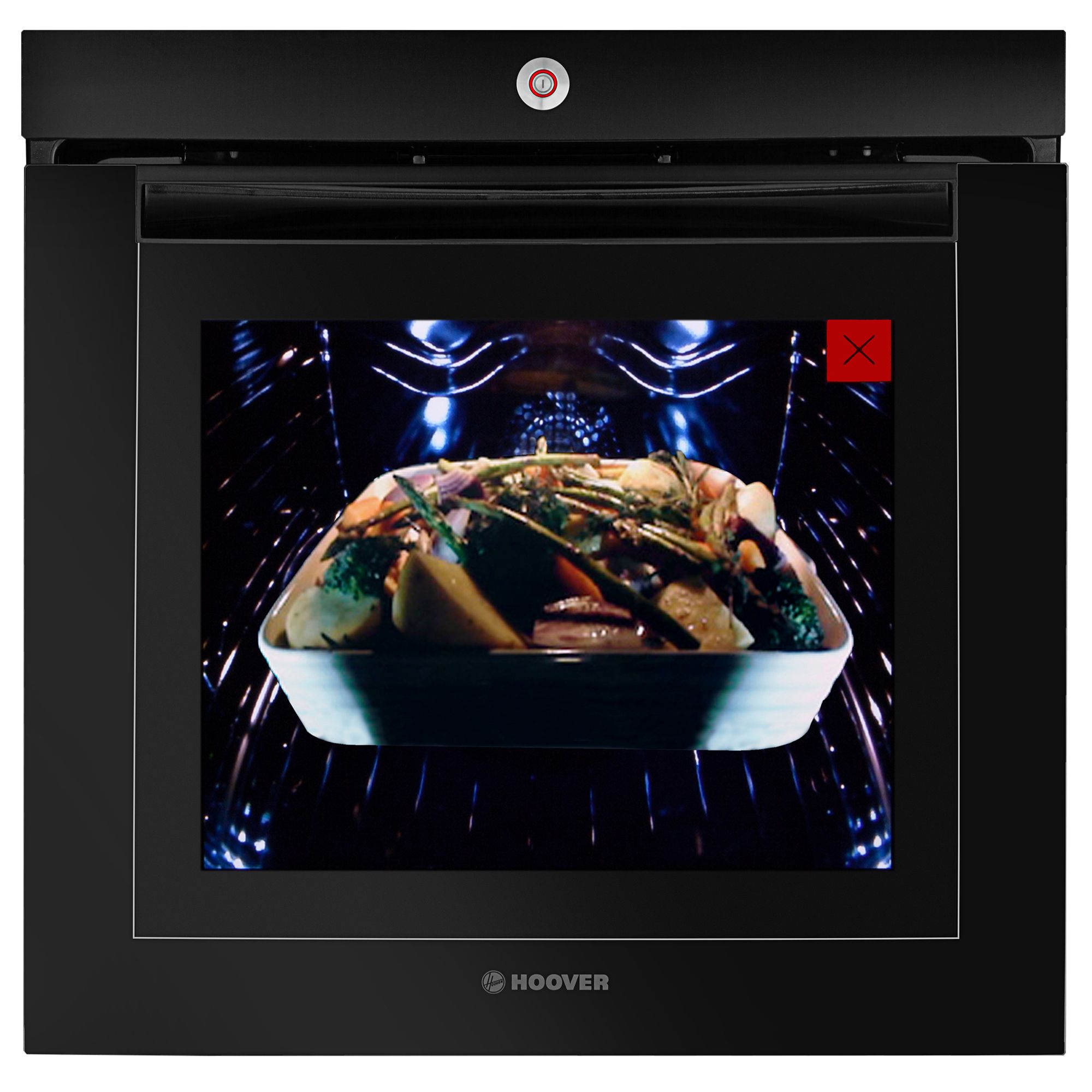 Hoover Touchscreen Vision Built-in Single Electric Oven - Black