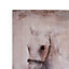 Horse Grey Canvas art (H)420mm (W)300mm