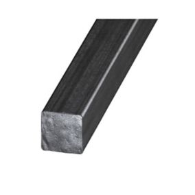 Hot-rolled steel Square Bar, (L)1m (W)14mm (T)14mm