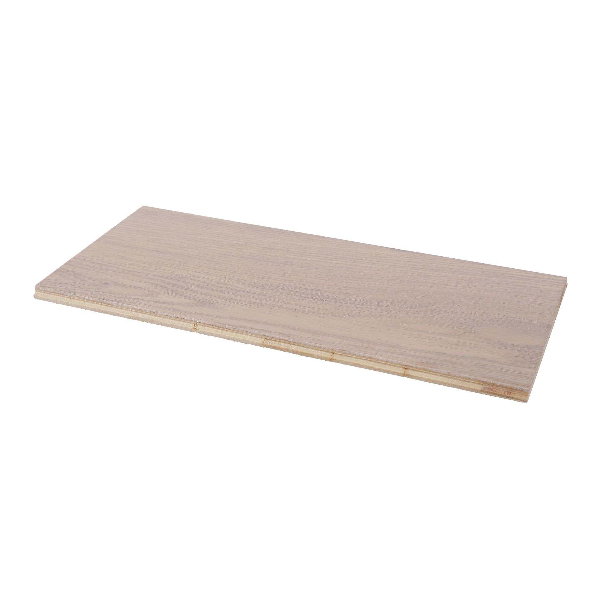 Hotham Oak Real wood top layer Flooring Sample, (W)130mm