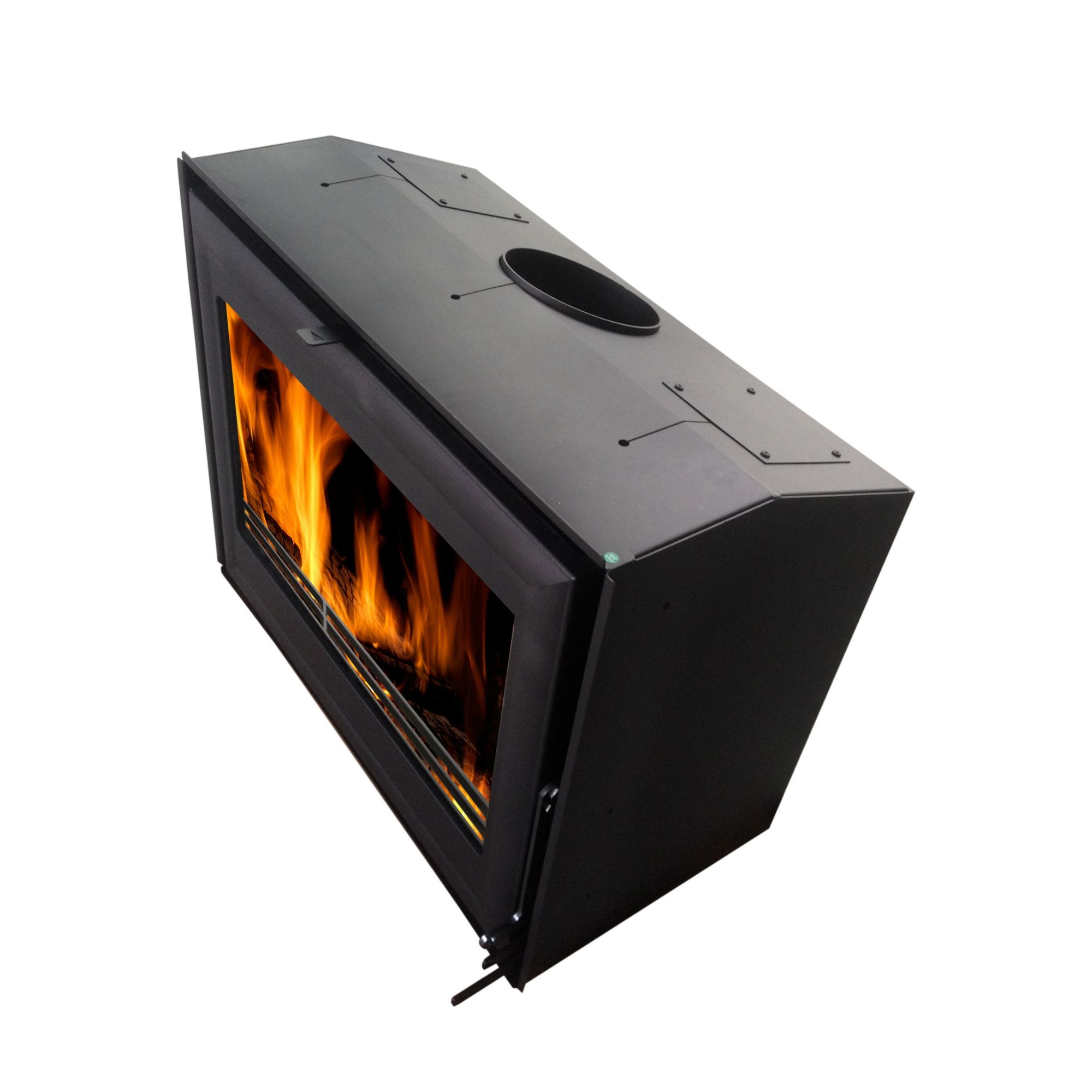 Hothouse Black Solid fuel Stove | DIY at Bu0026Q