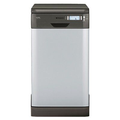 Grey store slimline dishwasher