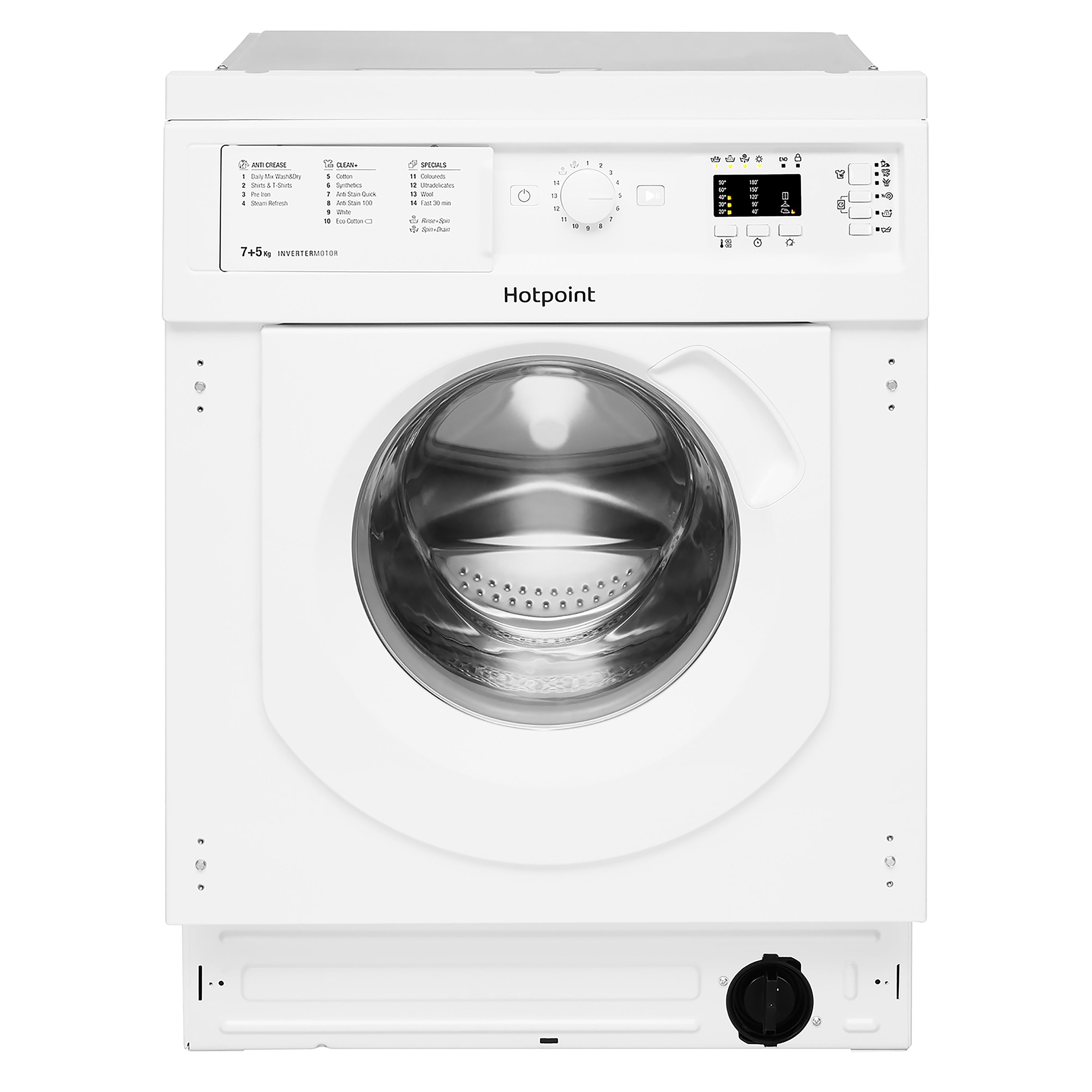 hotpoint washing machine 7kg white