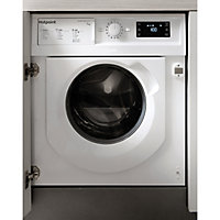 Hotpoint BIWMHG71483UKN_WH 7kg Built-in 1400rpm Washing machine - White