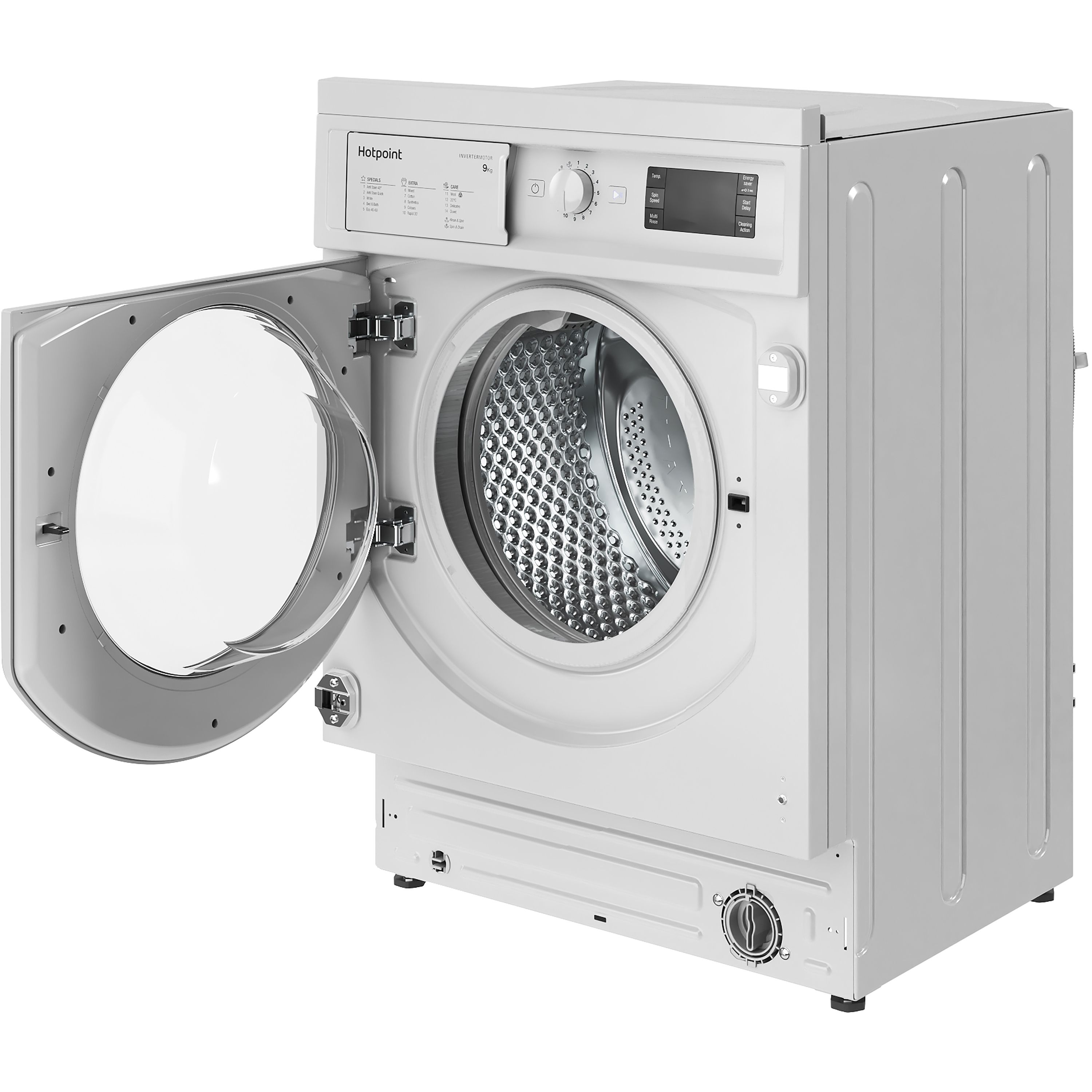 Hotpoint BIWMHG91484UK_WH 9kg Built-in 1400rpm Washing machine - White