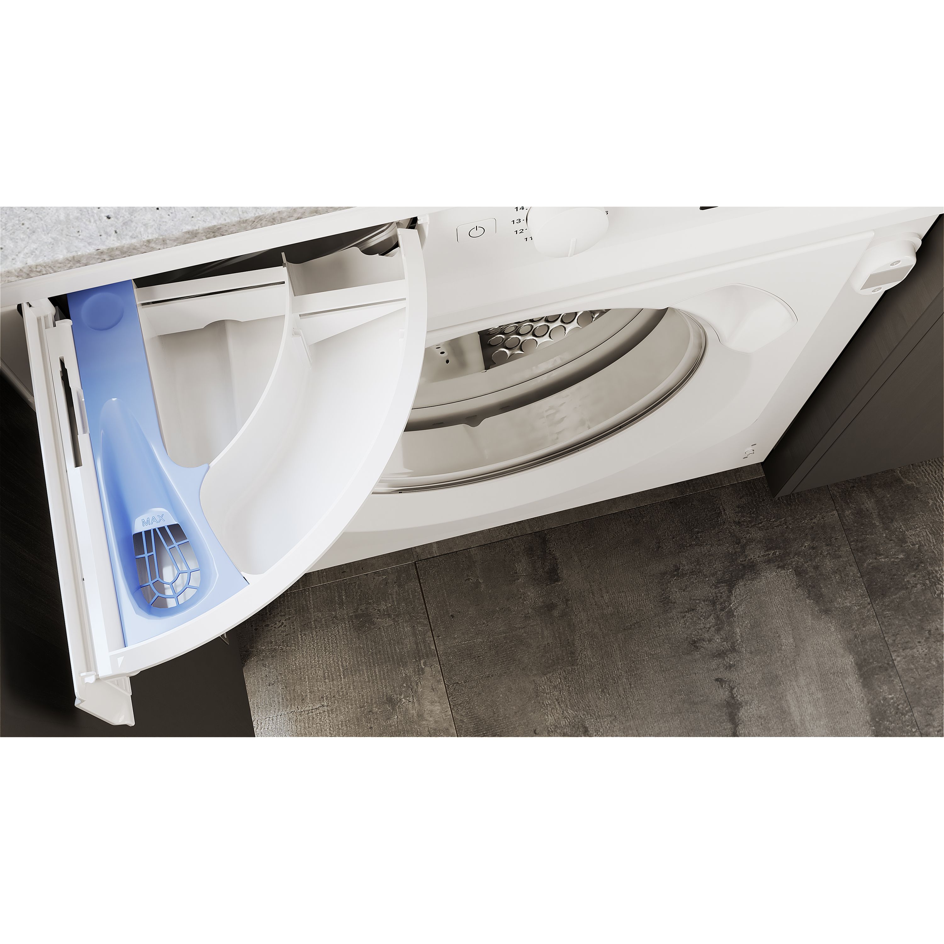 Hotpoint BIWMHG91484UK_WH 9kg Built-in 1400rpm Washing machine - White