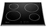 Hotpoint CIX644BE 4 Zone Black Glass Induction Hob, (W)590mm