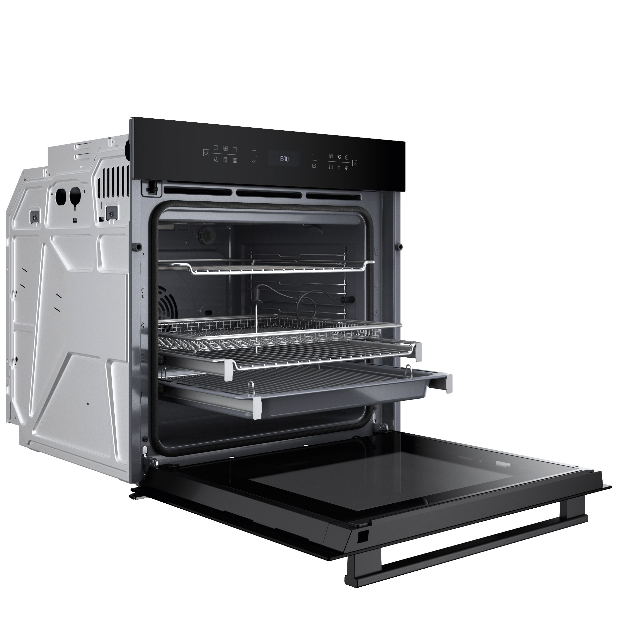Hotpoint Class 6 HOI68PPT2SBUK Built-in Single electric multifunction Oven - Black