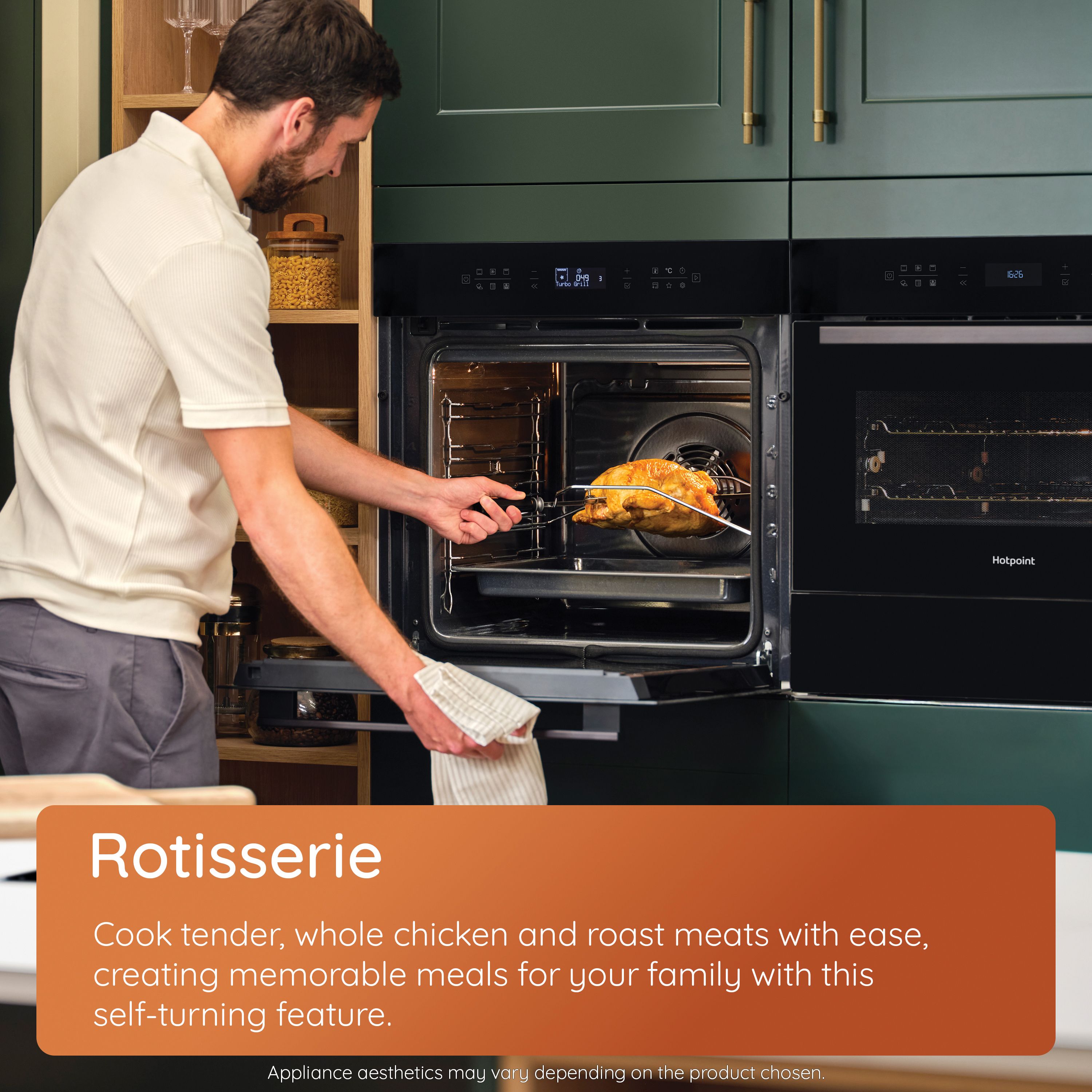 Hotpoint Class 6 HOI68PPT2SBUK Built-in Single electric multifunction Oven - Black
