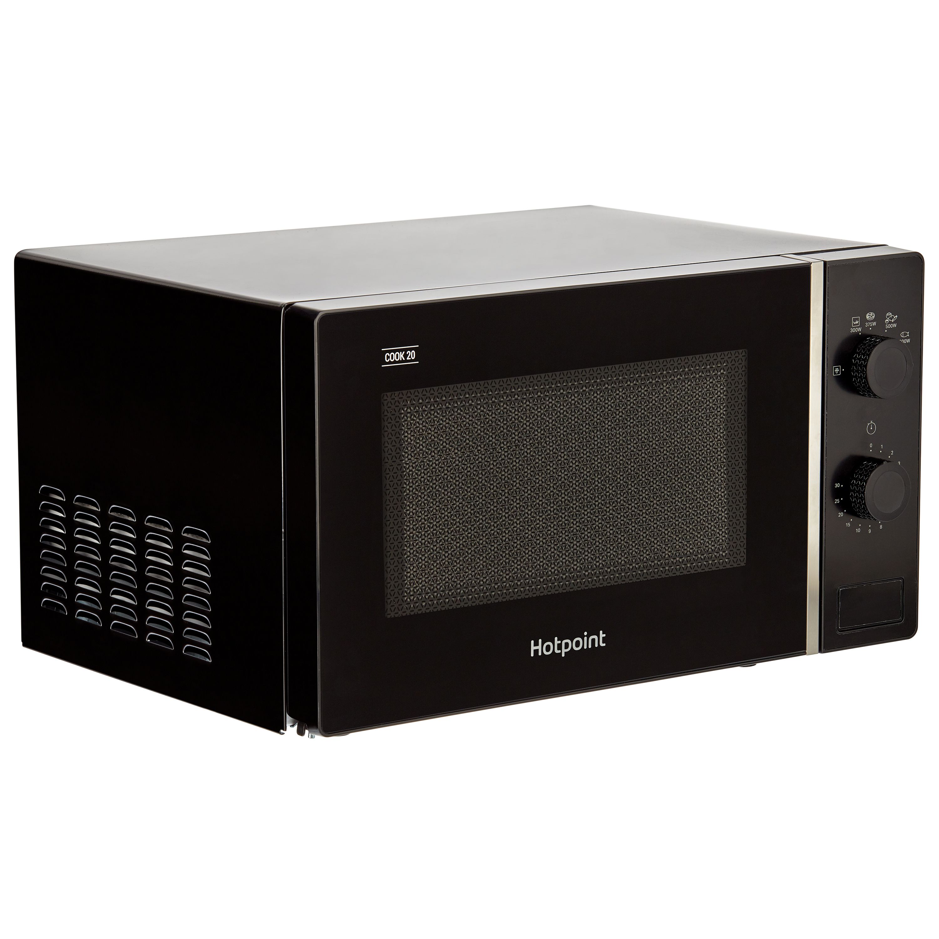 Hotpoint Cook 20 MWH 101 B_BK 20L Freestanding Microwave - Black