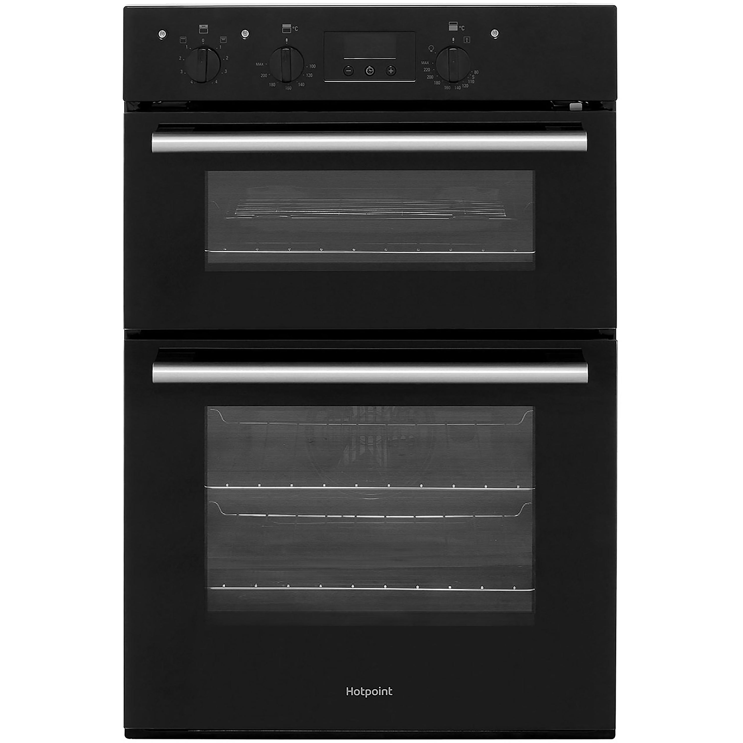 Hotpoint DD2540BL_BK Built-in Electric Double oven - Stainless steel effect