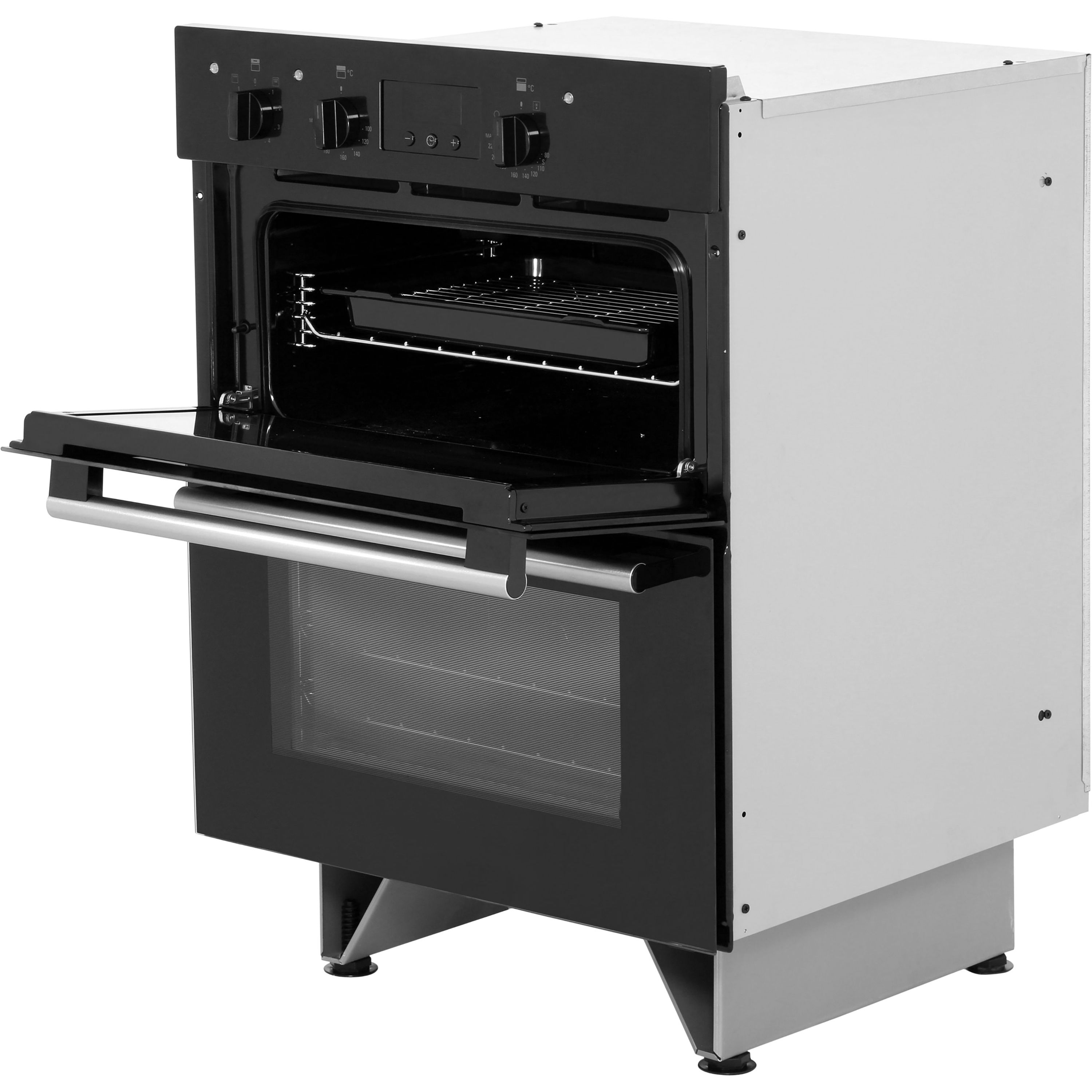 Hotpoint DU2540BL BK Integrated Electric Double oven Black