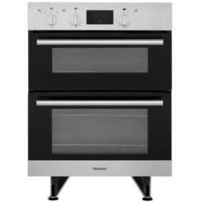 Hotpoint DU2540IX Built-in Electric Double oven - Stainless steel effect