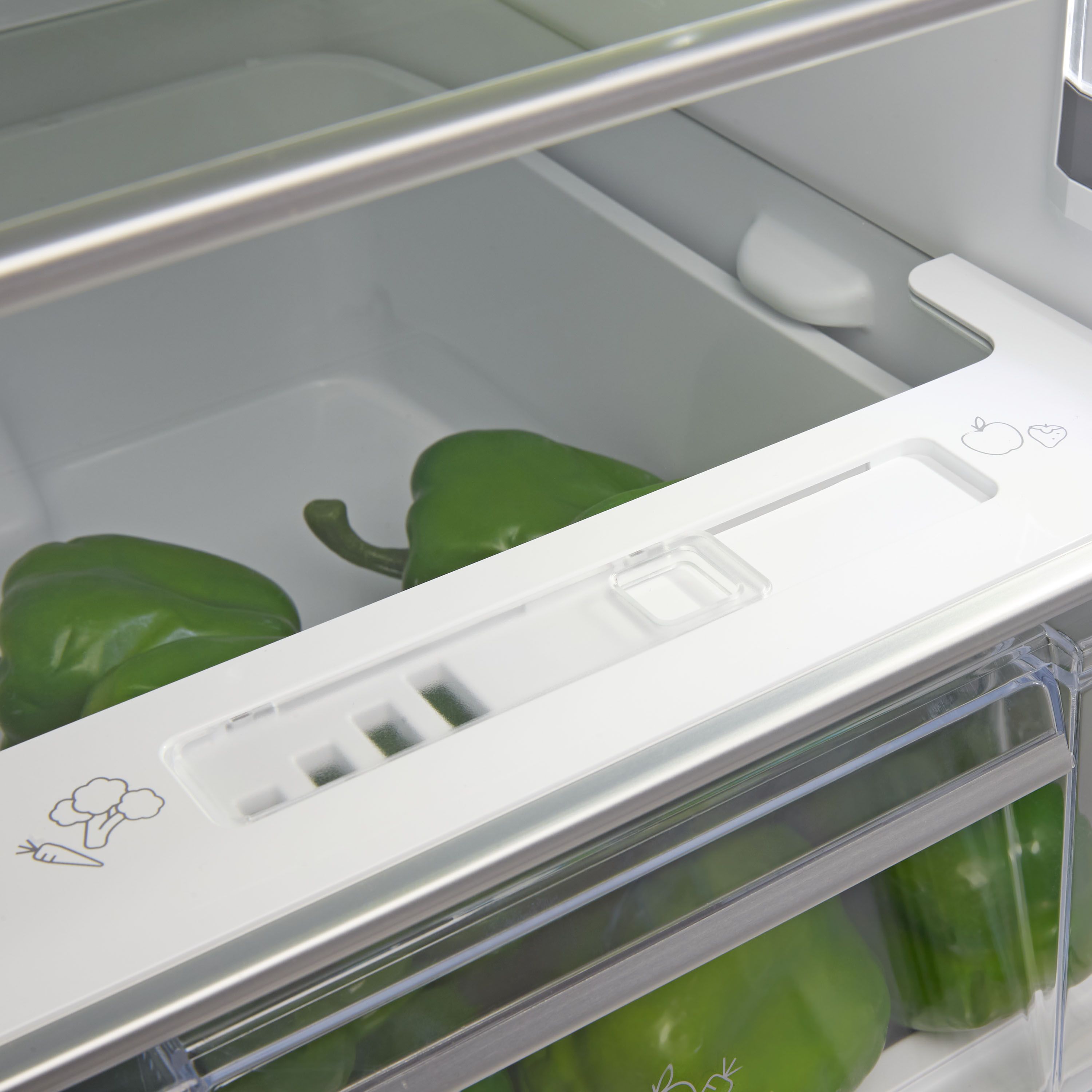 Hotpoint FFU3DX1_SS 60:40 Contemporary Freestanding Frost free Fridge ...