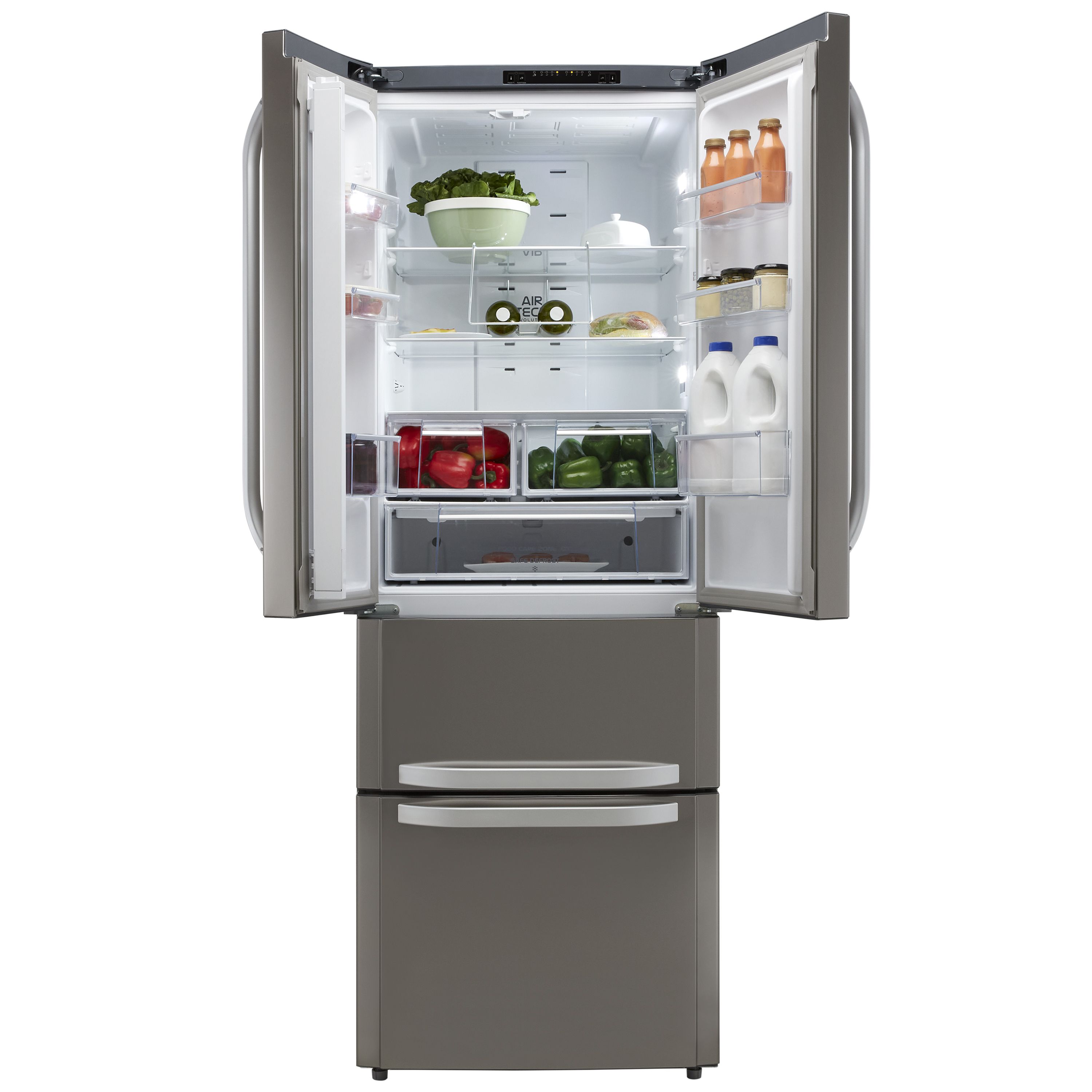Hotpoint FFU4DX1 60 40 Contemporary Freestanding Frost free Fridge freezer