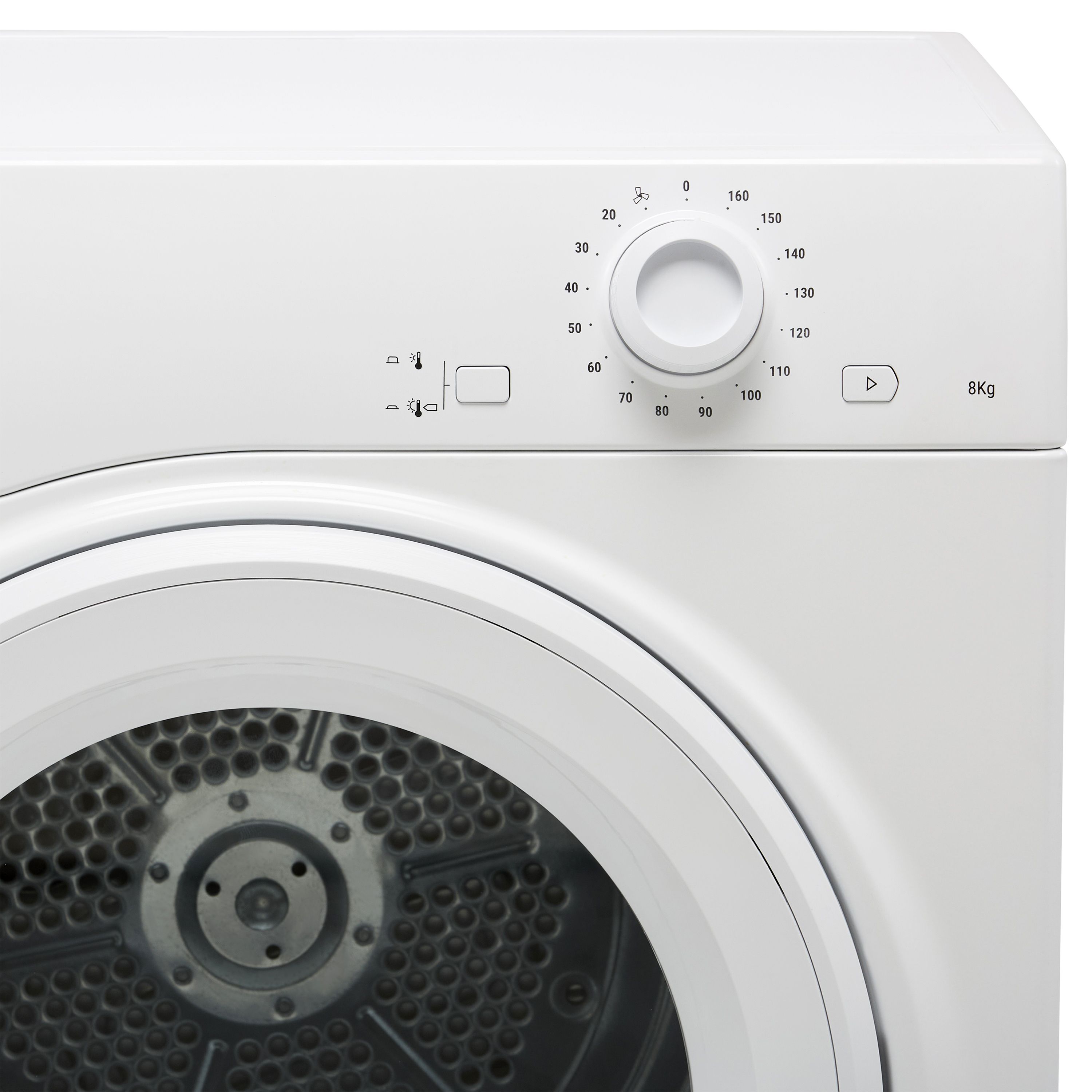 Hotpoint H1D80WUK_WH 8kg Freestanding Vented Tumble dryer - White