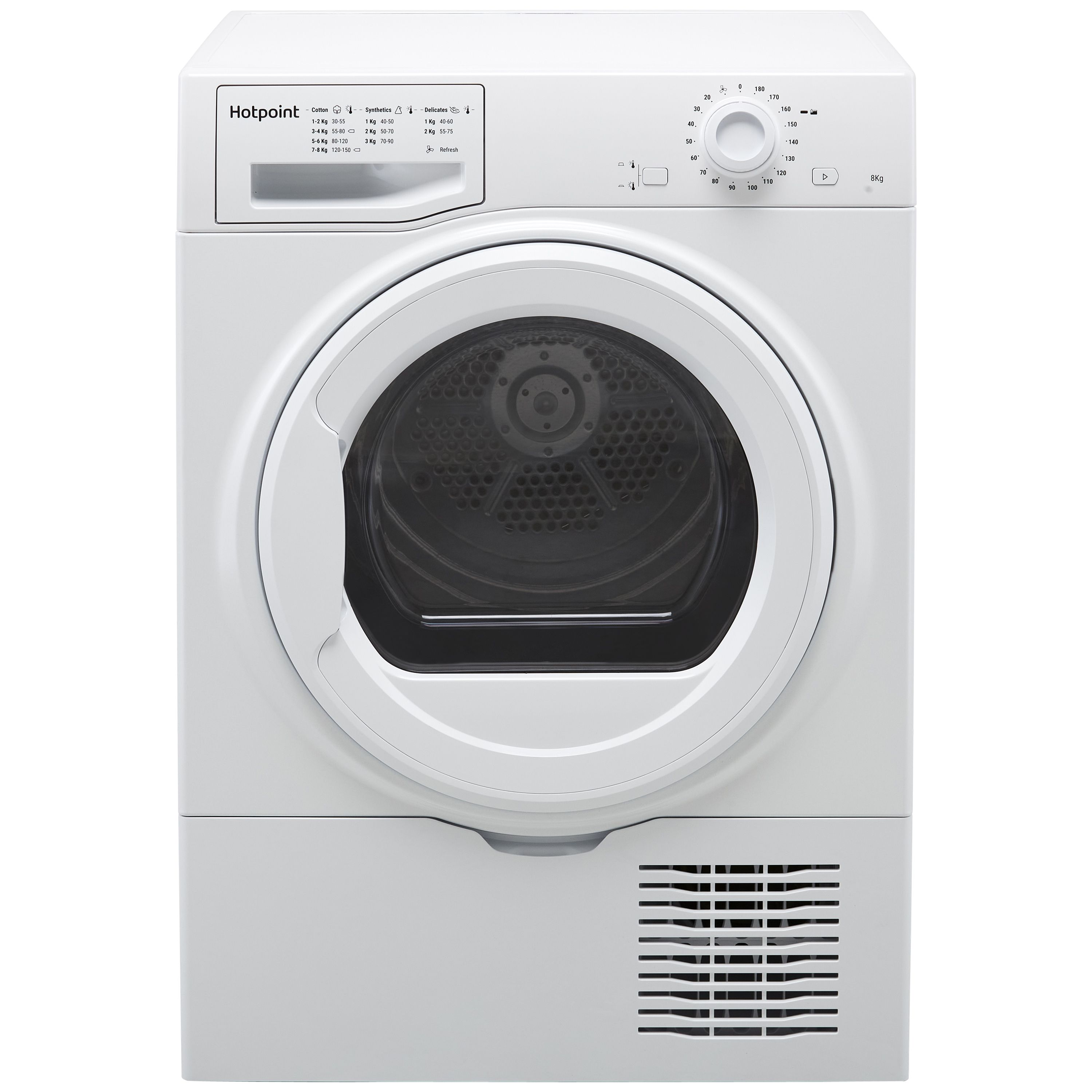 Hotpoint H2D81WUK 8kg Freestanding Condenser Tumble dryer White DIY