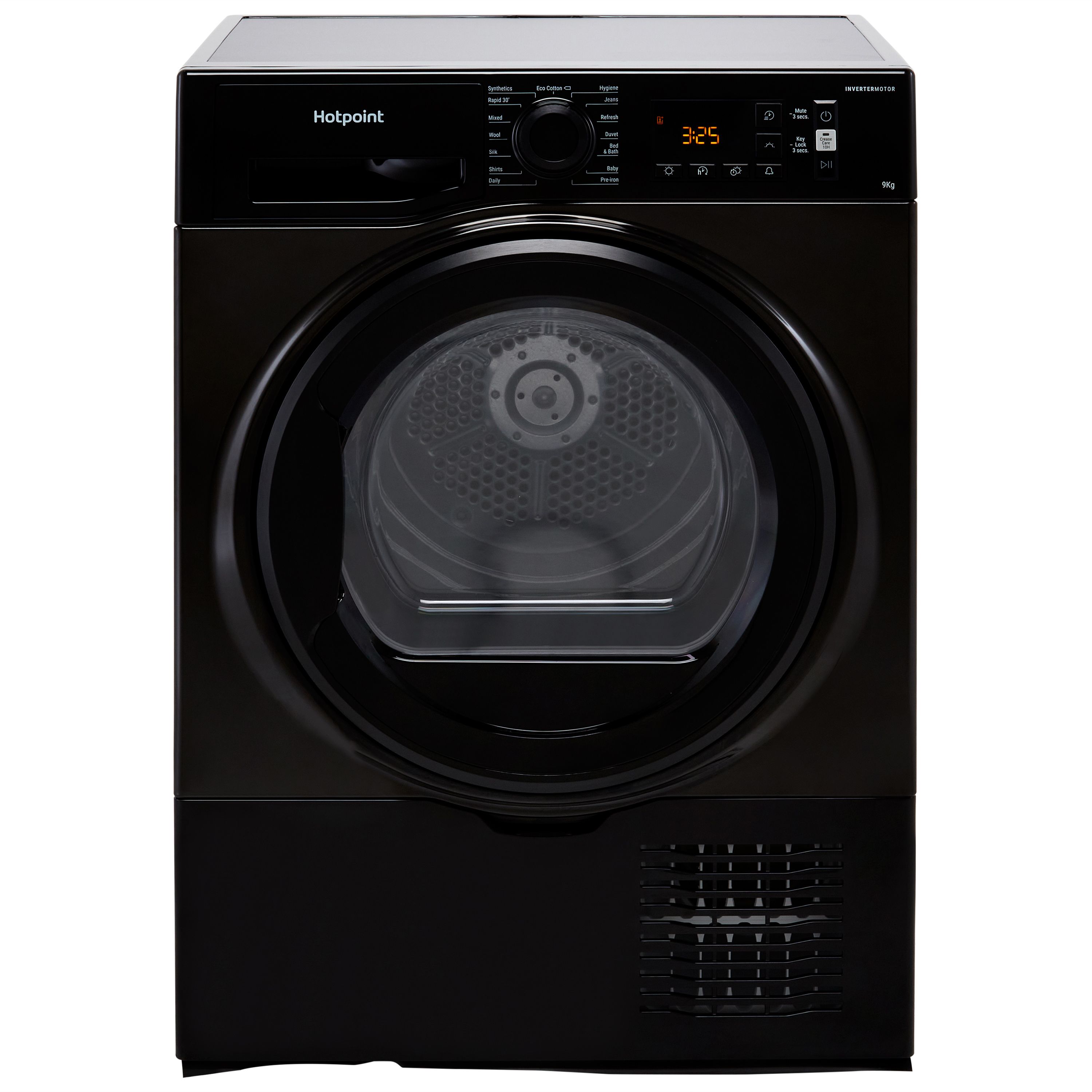 Hotpoint H3D91BUK_BK 9kg Freestanding Condenser Tumble dryer - Black