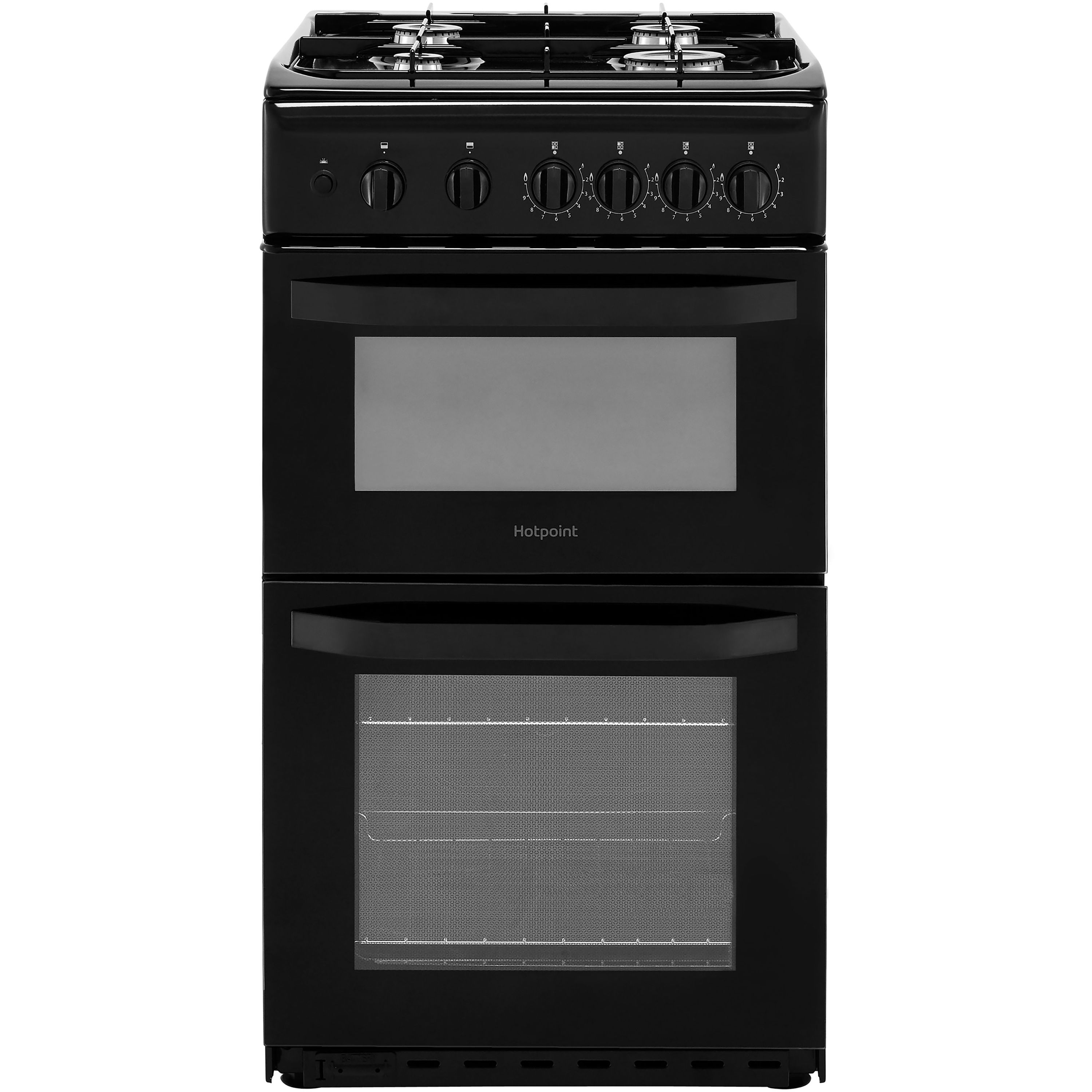 hotpoint gas cooker black