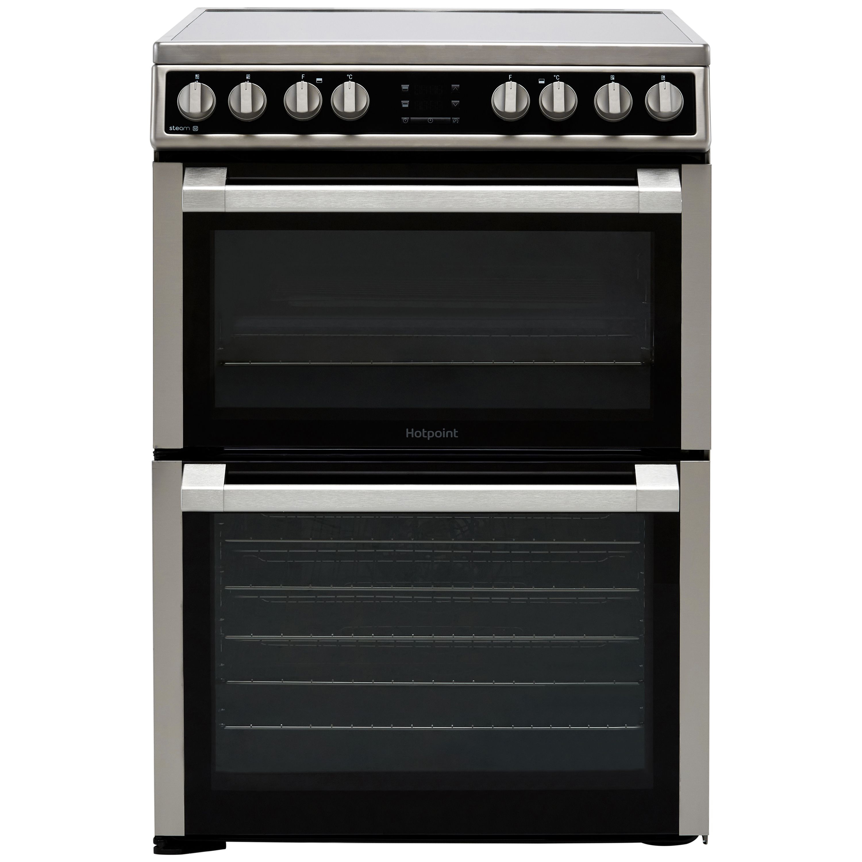 Silver electric on sale cooker 60cm