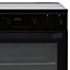 Hotpoint HDM67V9CMB/UK 60cm Double Electric fan Cooker with Ceramic Hob - Black