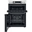 Hotpoint HDM67V9HCW/UK/1 60cm Double Electric Cooker with Ceramic Hob - White