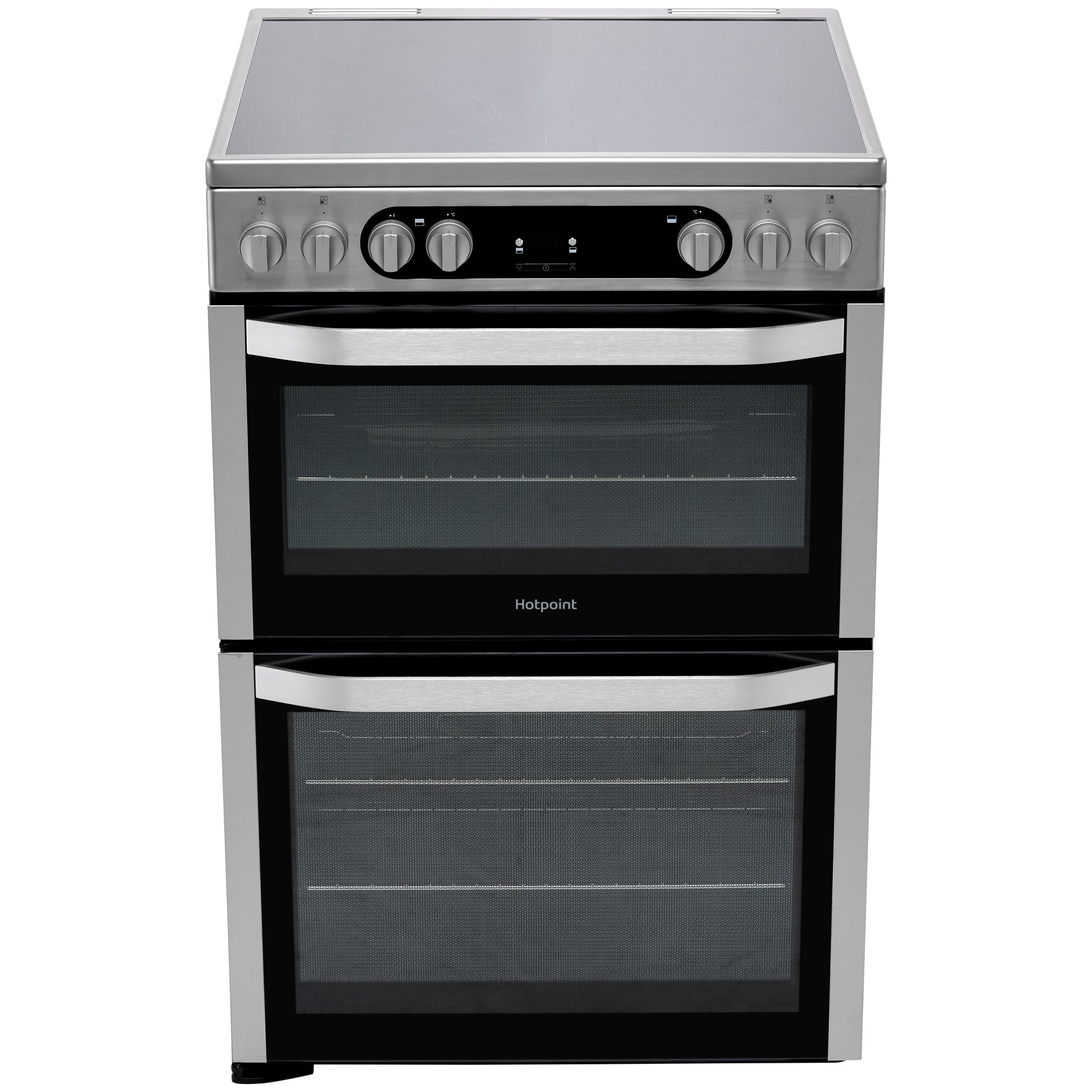 Silver electric cooker clearance 60cm