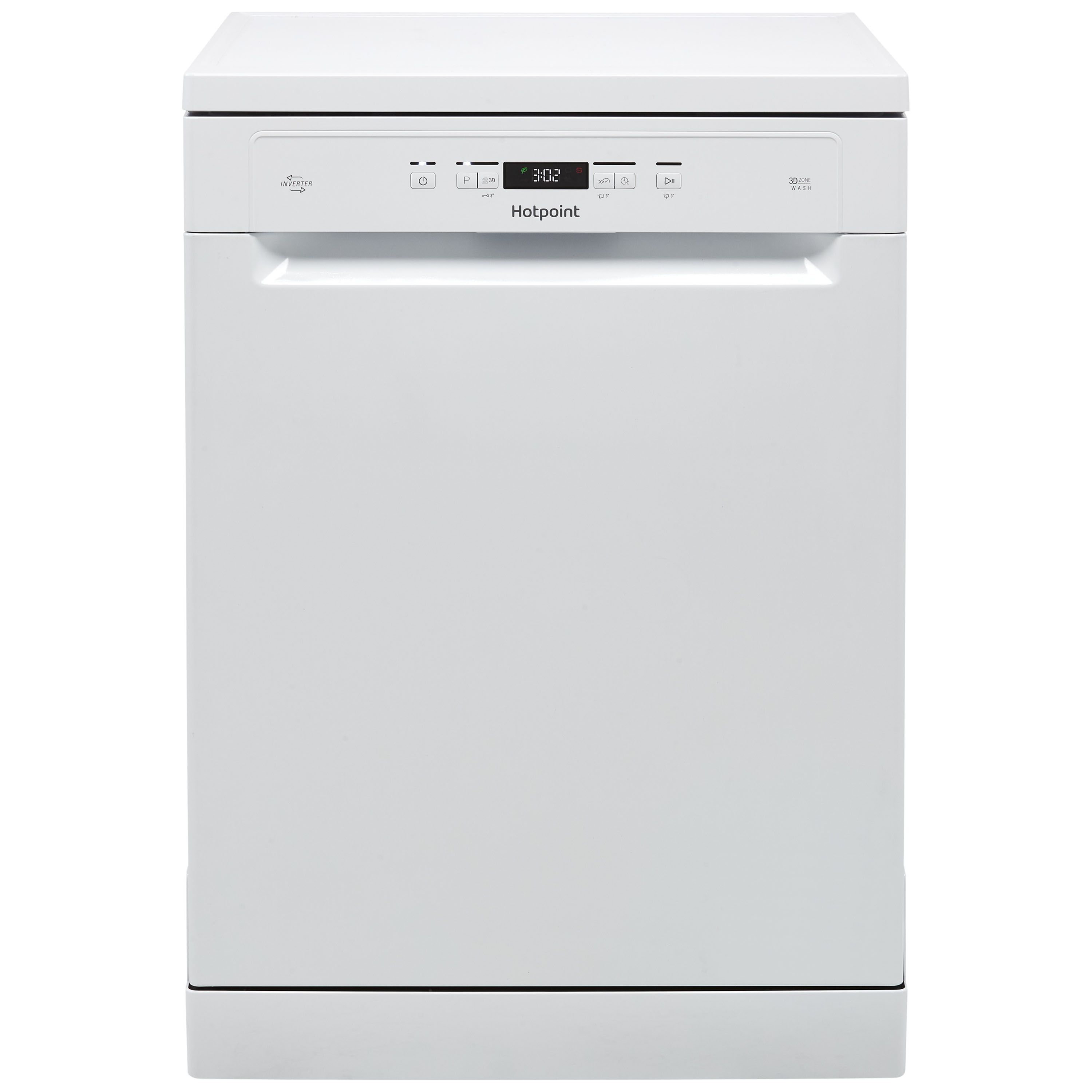 Hotpoint HFC3C26WCUK Freestanding Full size Dishwasher White