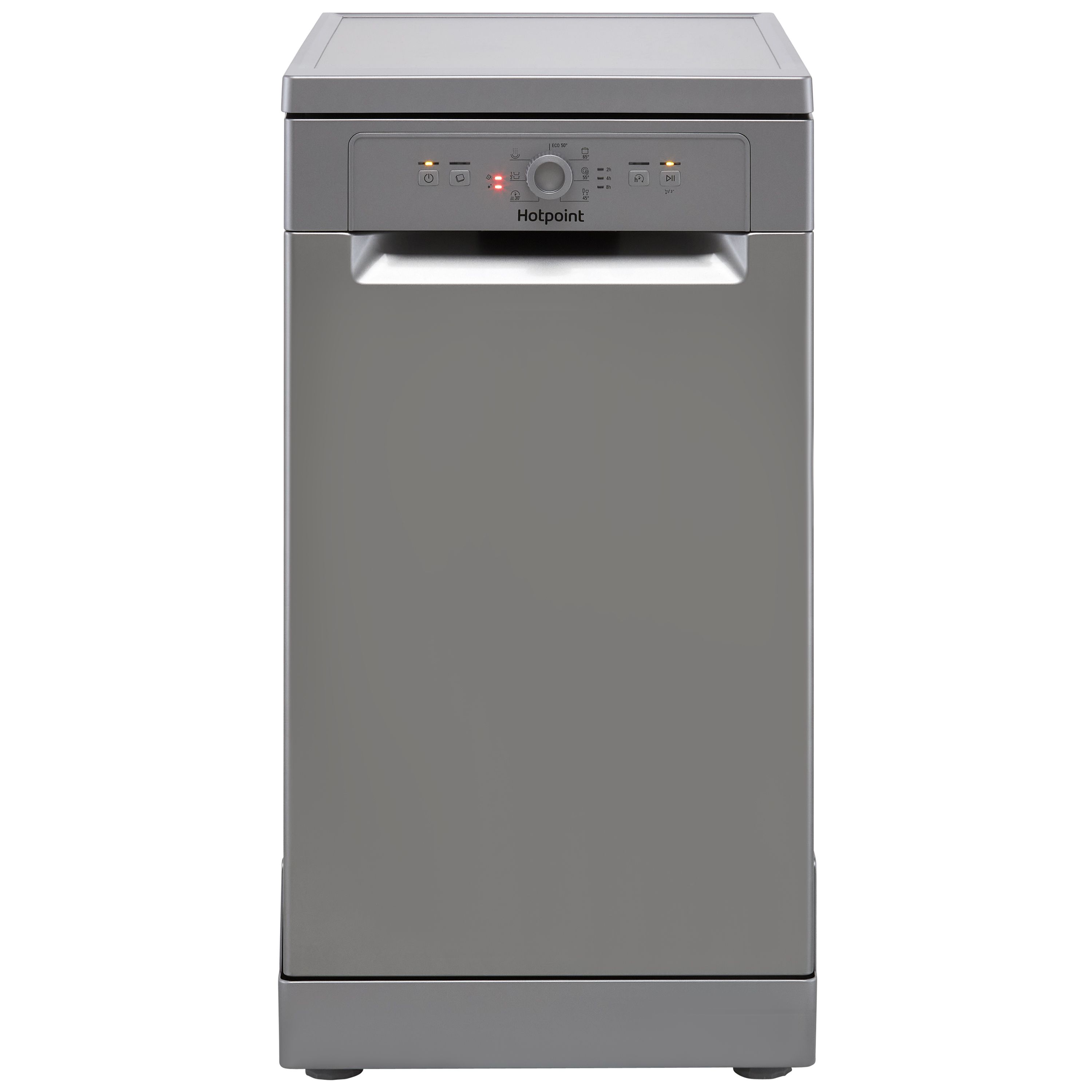 Hotpoint HSFE1B19SUKN_SI Freestanding Slimline Dishwasher - Silver ...