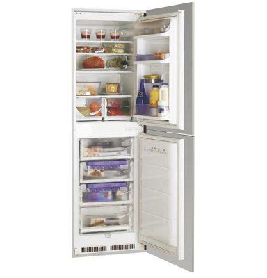 Hotpoint KHM325FF.1 70:30 Integrated Fridge freezer - White