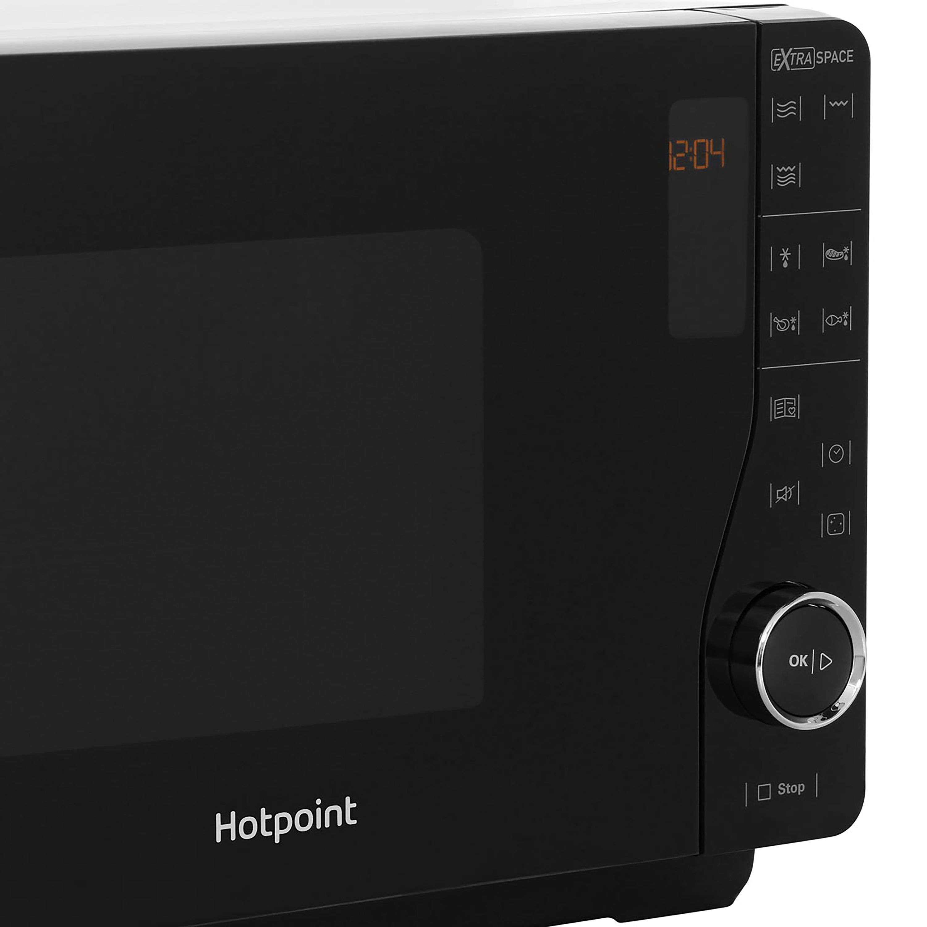 Hotpoint MWH2622MB_BK Freestanding Microwave with grill - Black