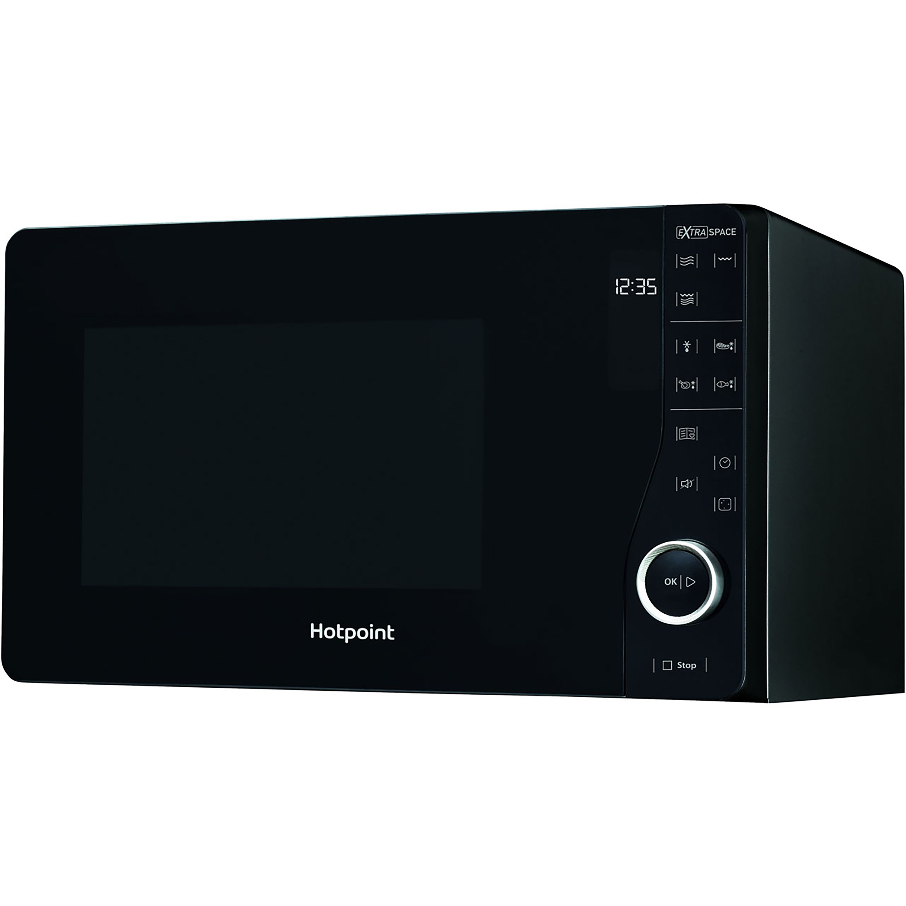 Hotpoint MWH2622MB_BK Freestanding Microwave with grill - Black