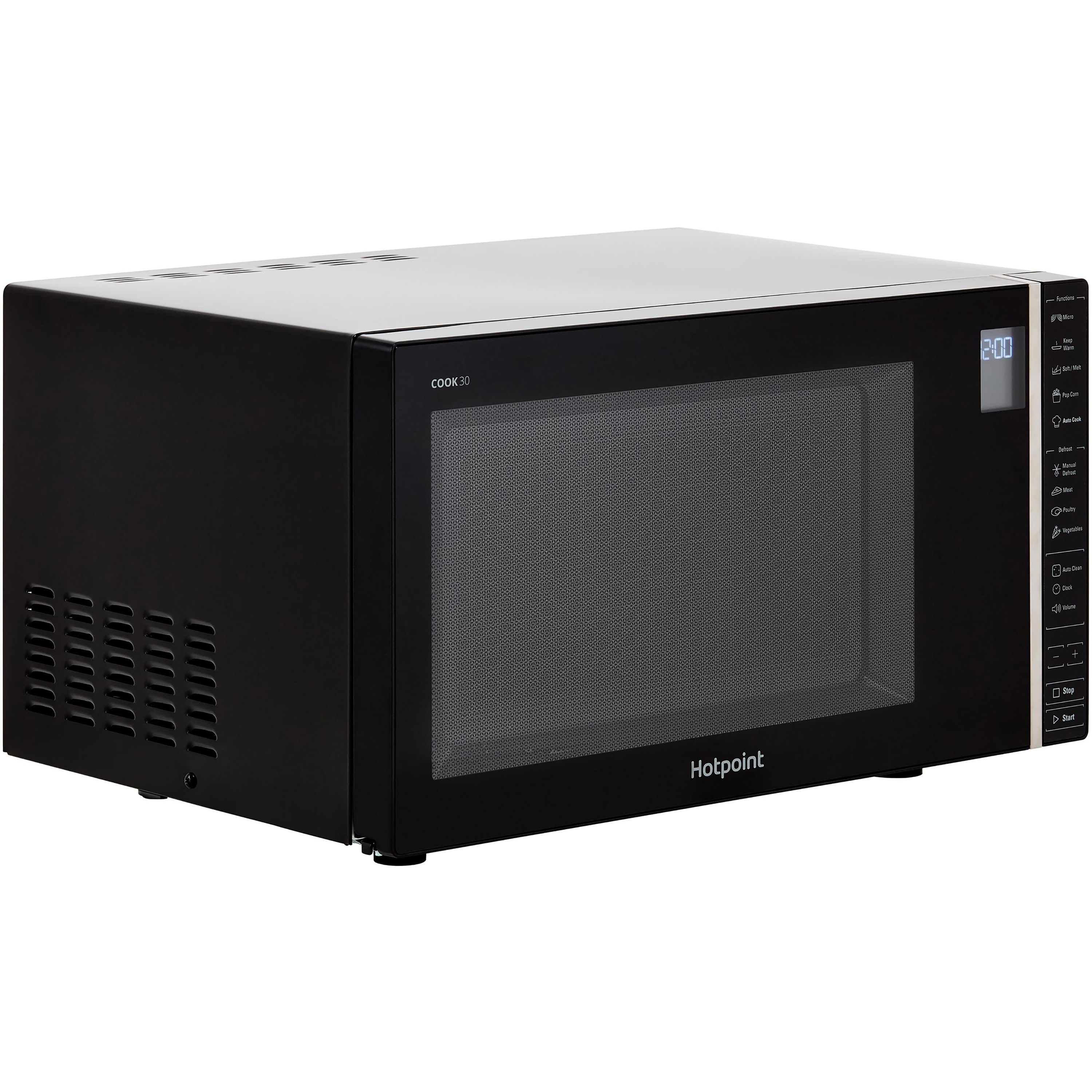 Hotpoint MWH301B_BK 30L Freestanding Microwave - Black