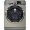 Hotpoint NDB9635GKUK_GR 9kg/6kg Freestanding Condenser Washer dryer - Graphite