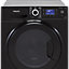 Hotpoint NDD9725BDAUK_BK 9kg/7kg Freestanding Condenser Washer dryer - Black