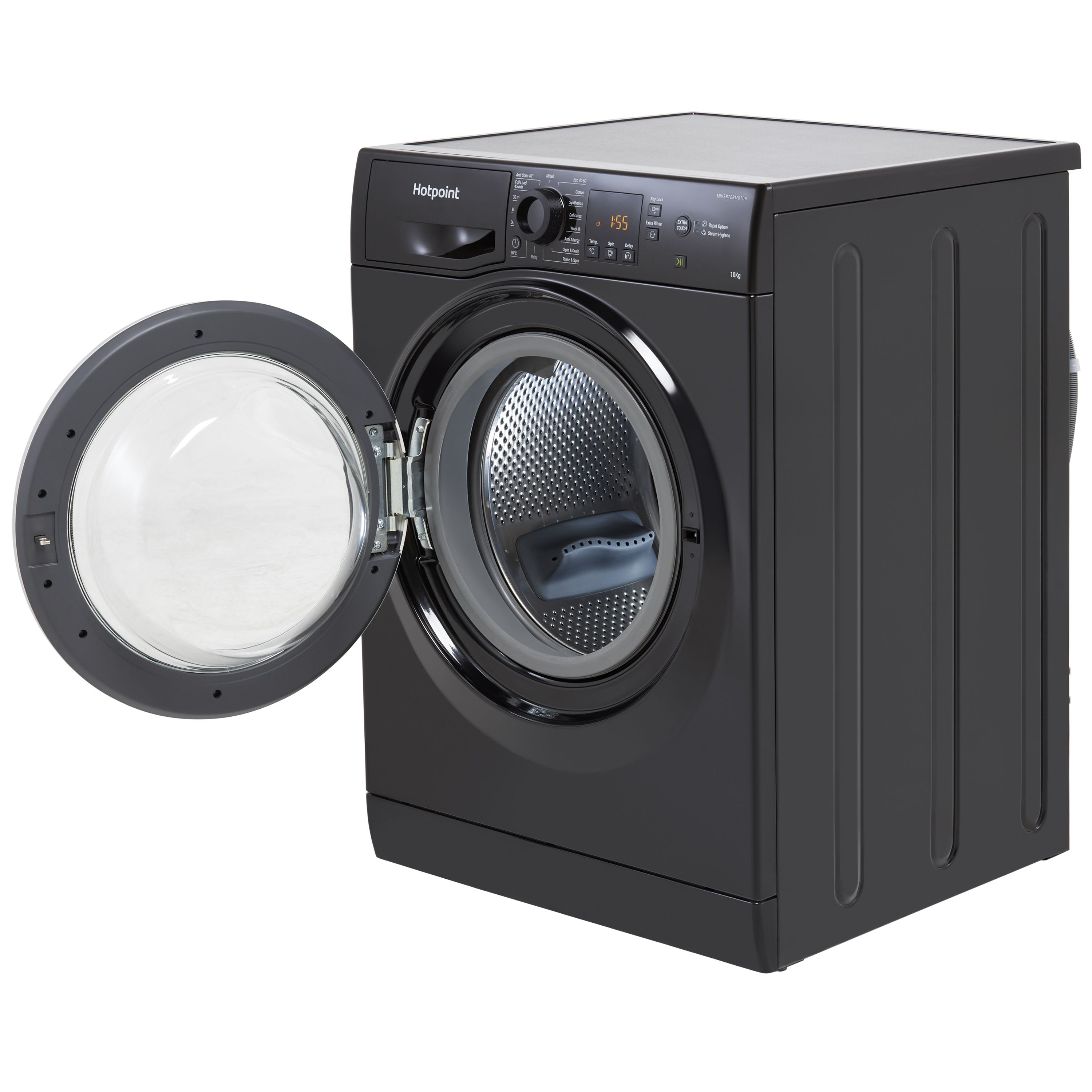 hotpoint black washing machine 9kg