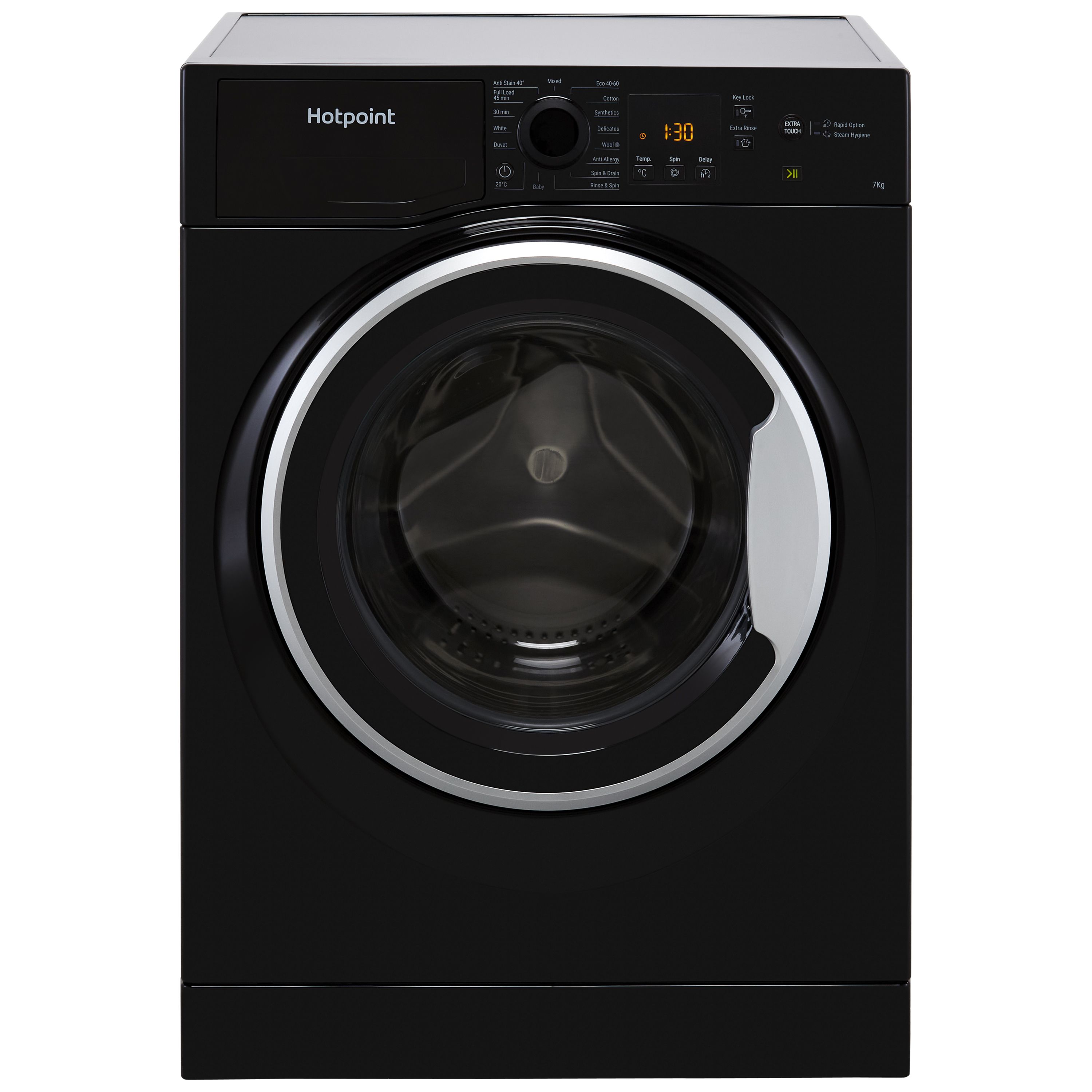 hotpoint nswa965cwwukn 9kg washing machine with 1600 rpm