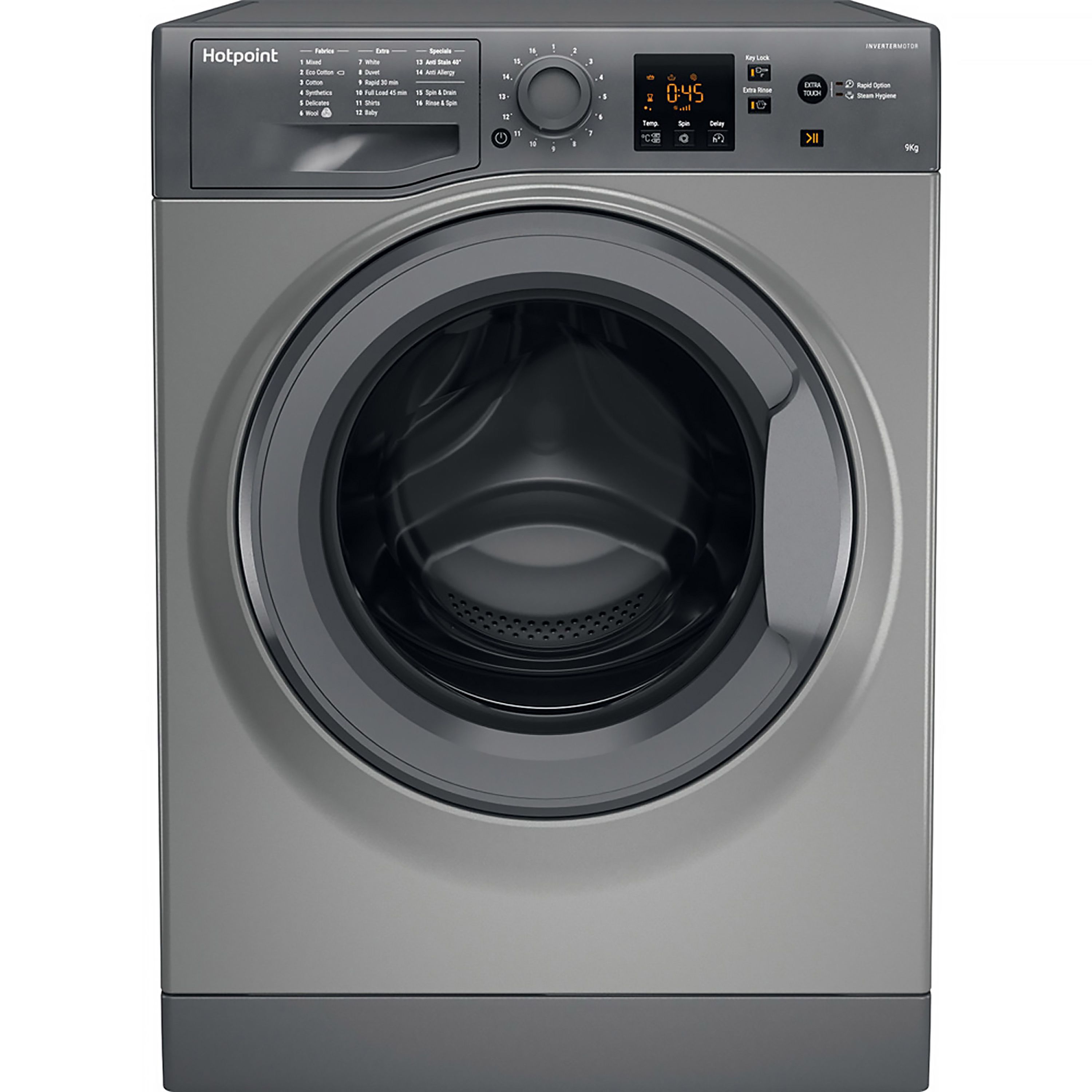 hotpoint 9kg washer