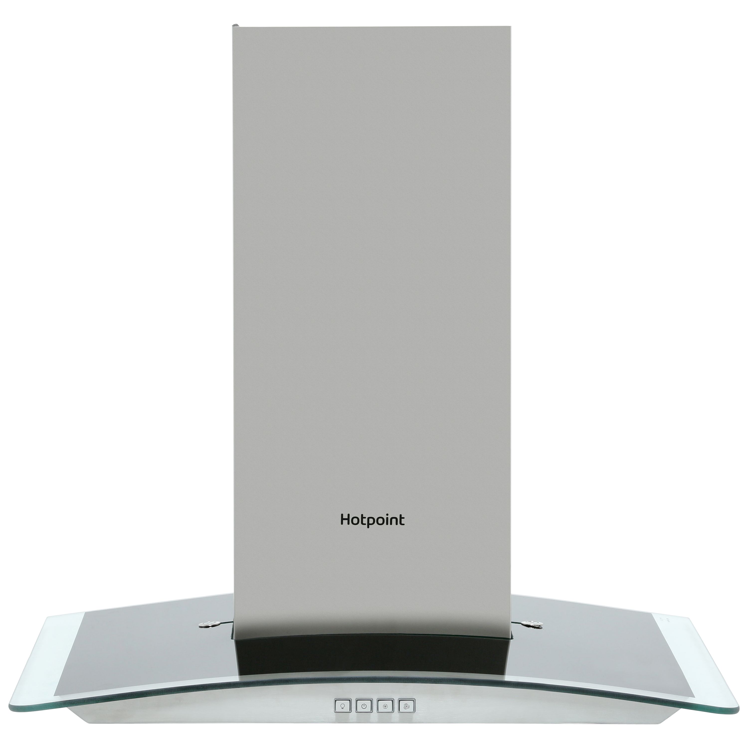 Hotpoint PHGC6.4FLMX Metal Chimney Cooker hood (W)60cm - Stainless Steel