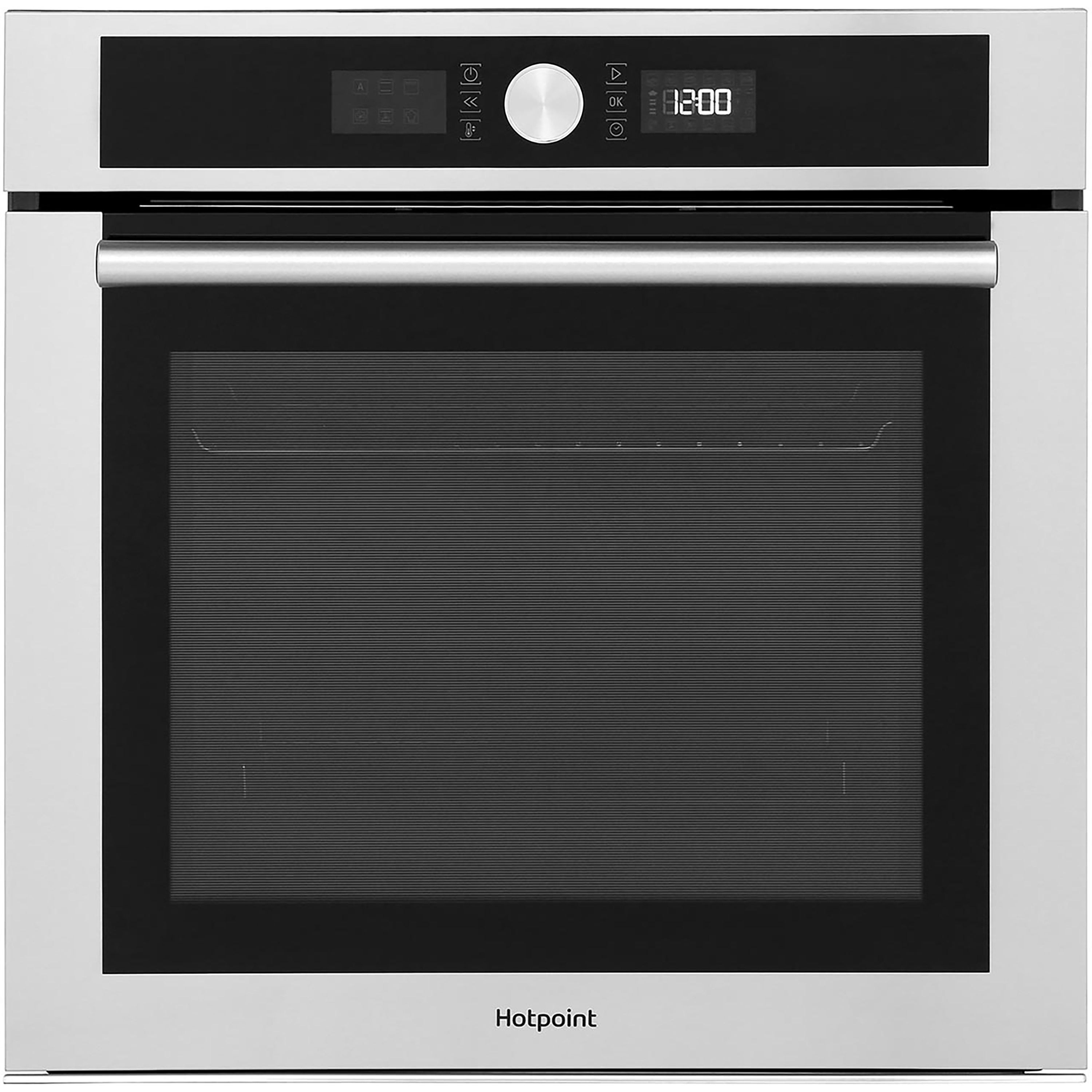 Hotpoint SI4854PIX Built-in Single Multifunction pyrolytic Oven - Stainless steel effect