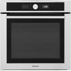 Hotpoint SI4854PIX Built-in Single Multifunction pyrolytic Oven - Stainless steel effect