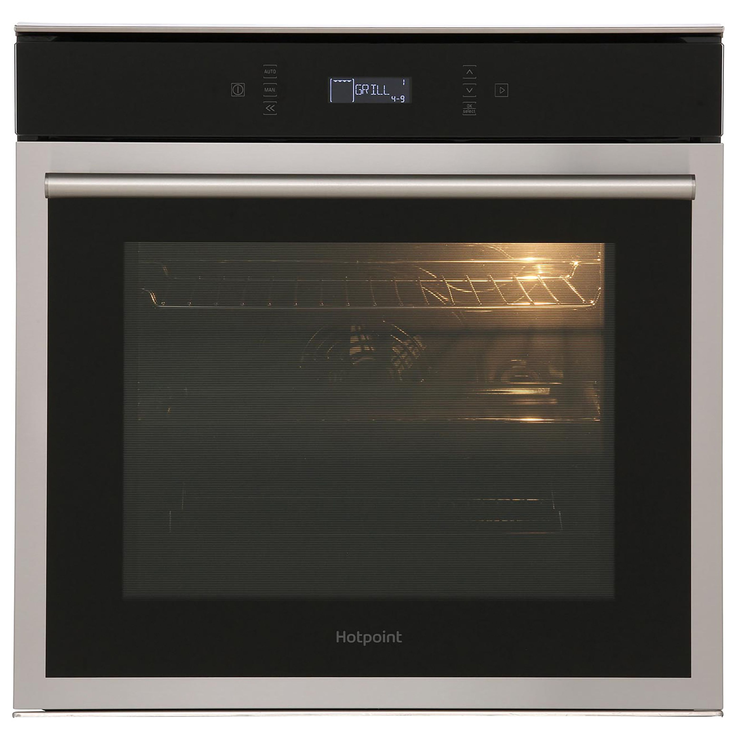 Hotpoint SI6874SPIX Built-in Single Multifunction pyrolytic Oven - Stainless steel effect