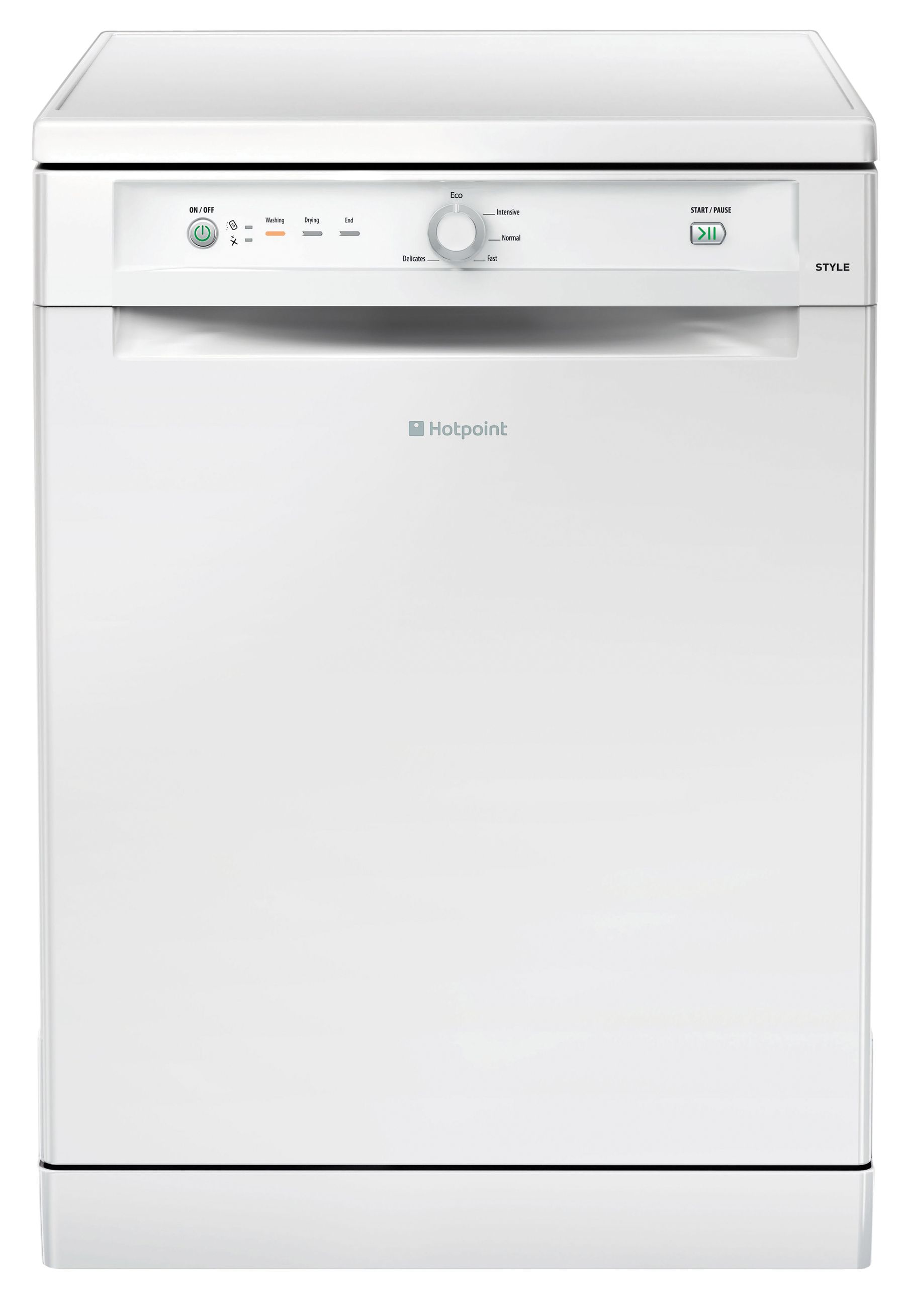 Hotpoint SIAL11010G Freestanding Grey Dishwasher DIY at B&Q